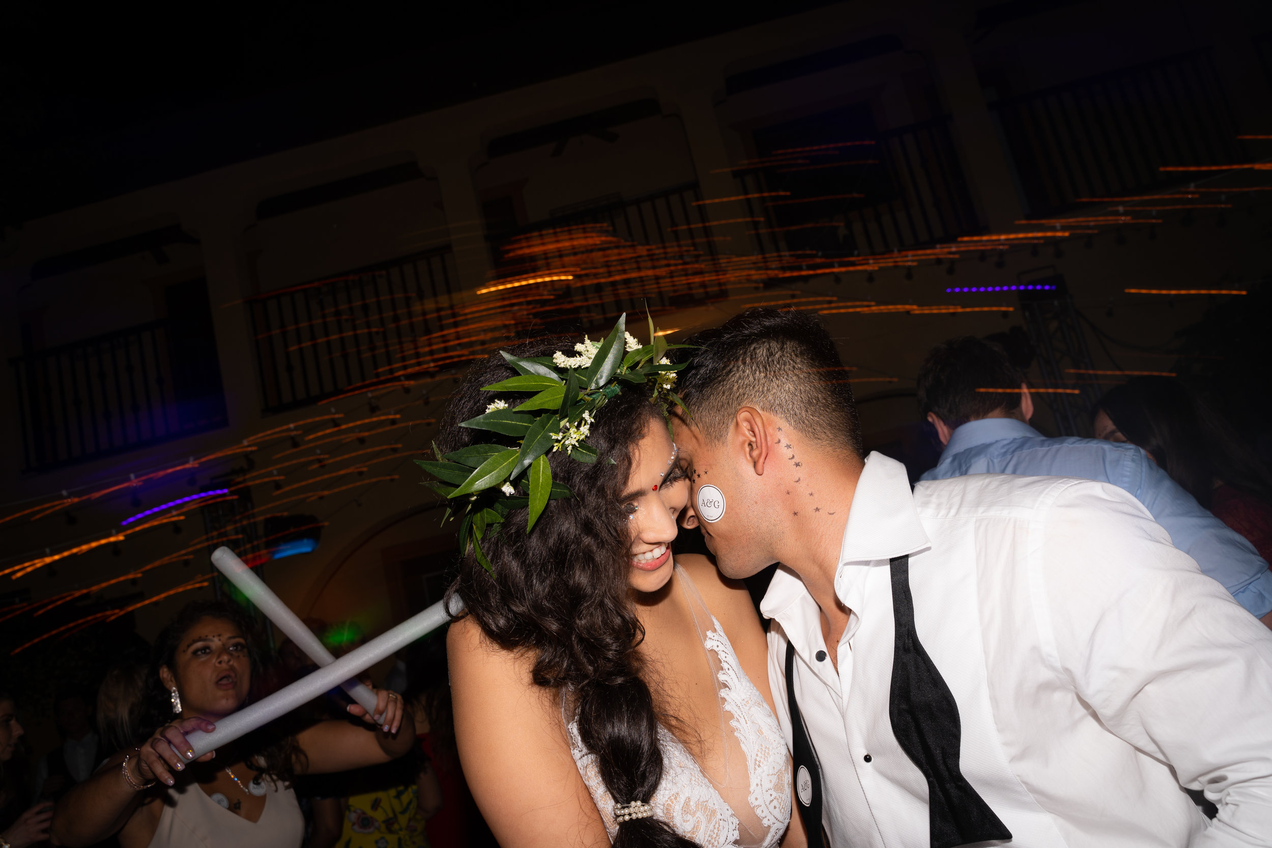 Wedding night after party