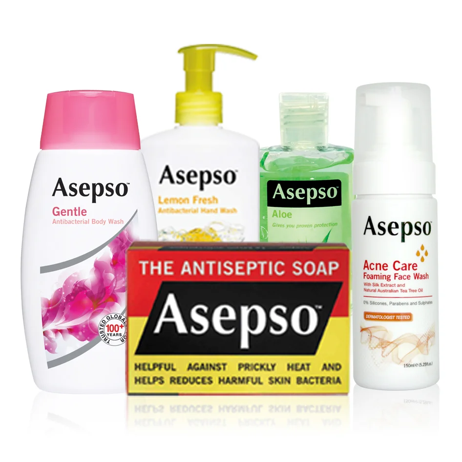 asepso acne care face wash