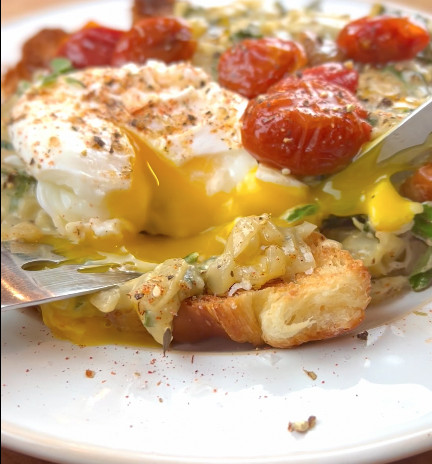 Za'Atar Poached Eggs
