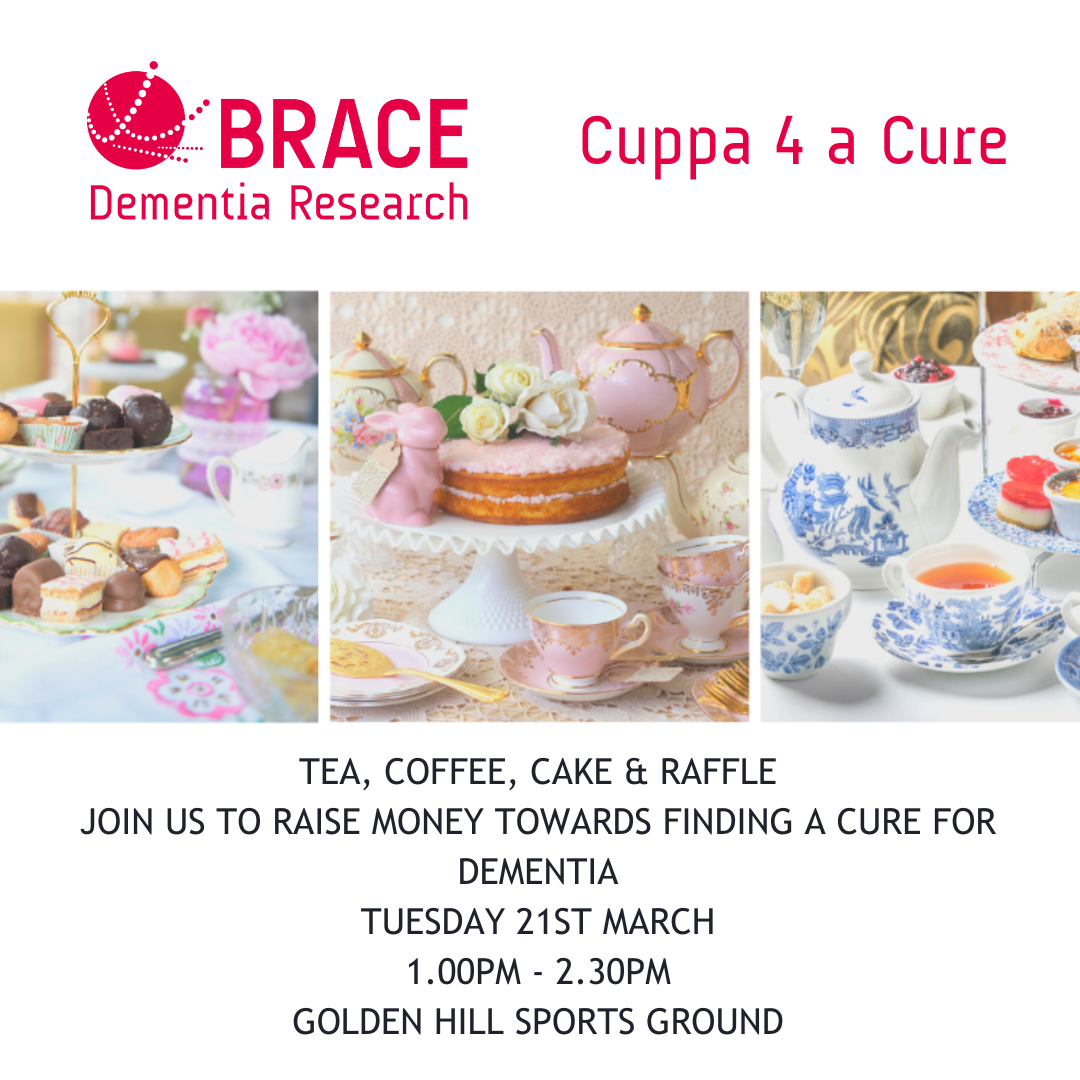 Cuppa 4 a Cure - BRACE Dementia Reseach Charity