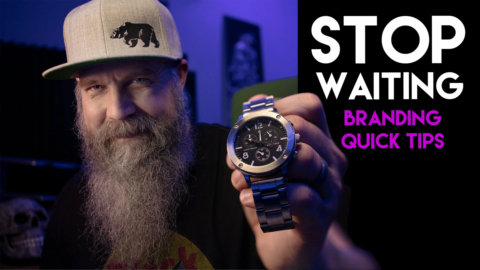 Stop Waiting! - Branding Quick Tips