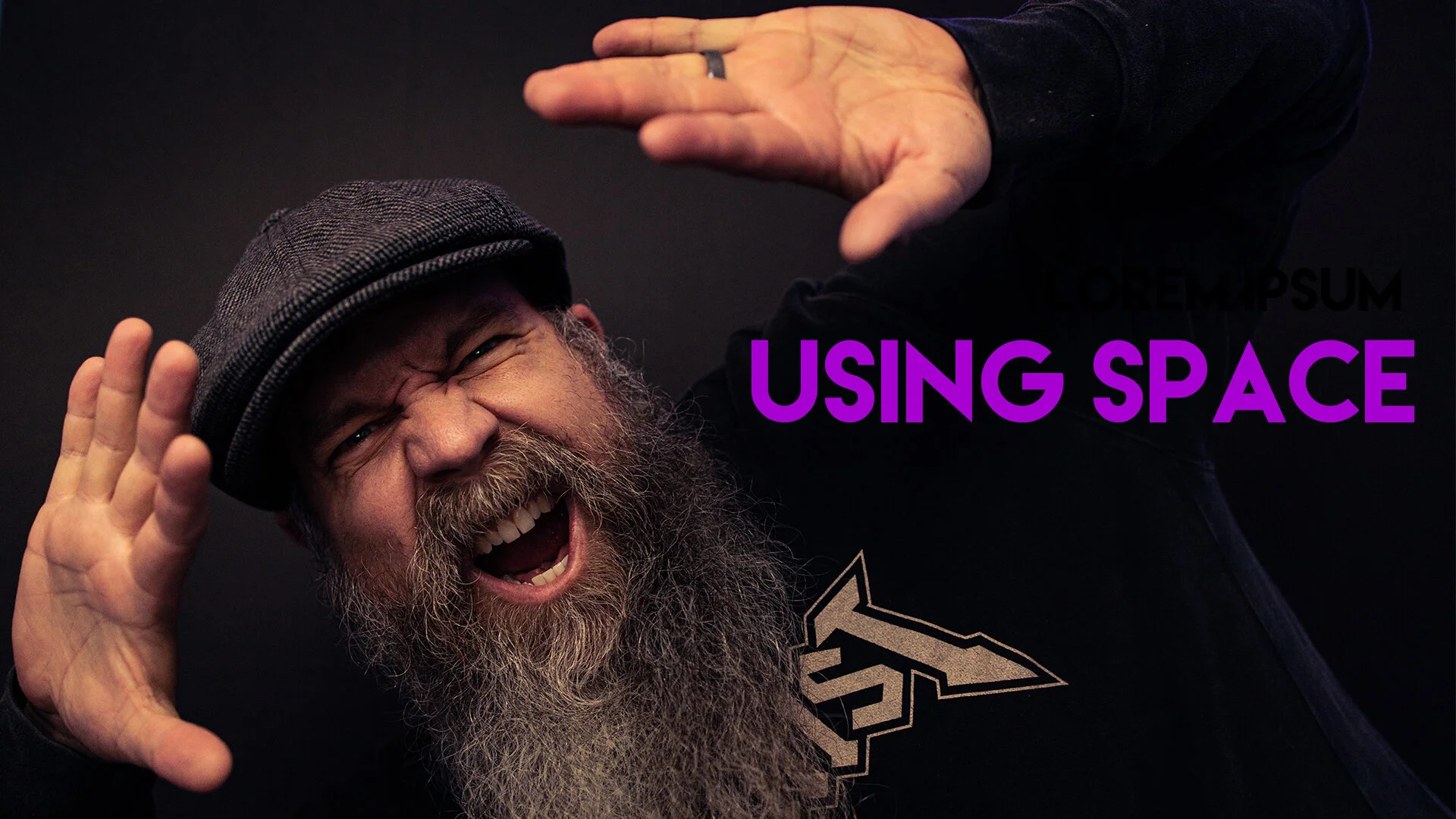 Using Space in Album Covers, Press Photos and Product Shots