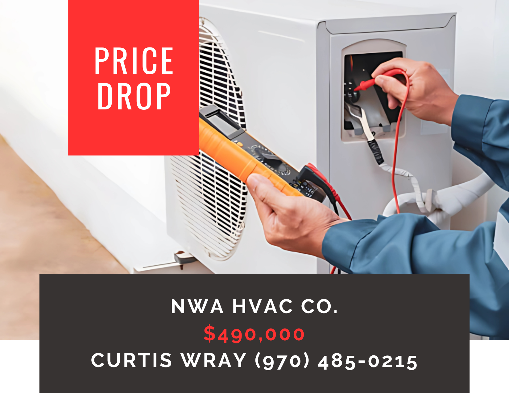      

 
    NWA HVAC Co.    Type:  HVAC, Service Industry, Commercial  Location:  Northwest Arkansas  Price:    $490,000    Long established HVAC company with incredible customer list! Owners are ready to retire and enjoy the fruits of their labor. 