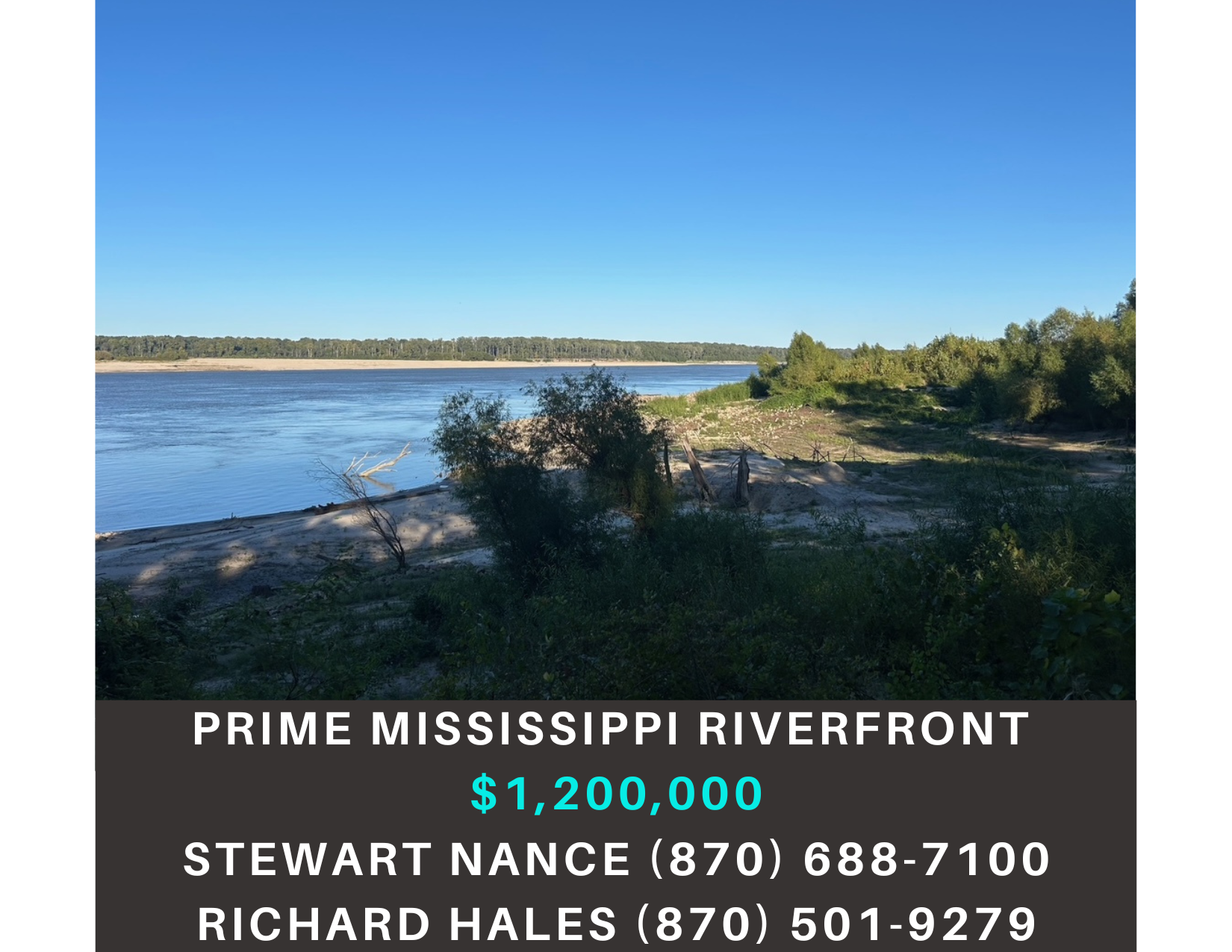       
  
     Arkansas City Trifecta    Location:  Arkansas City, AR  Type:  Recreational, Development Potential, Land  Price:  $1,200,000  MLS: 1326939    Rare Investment Opportunity in Arkansas City  Prime Mississippi River frontage recreational l