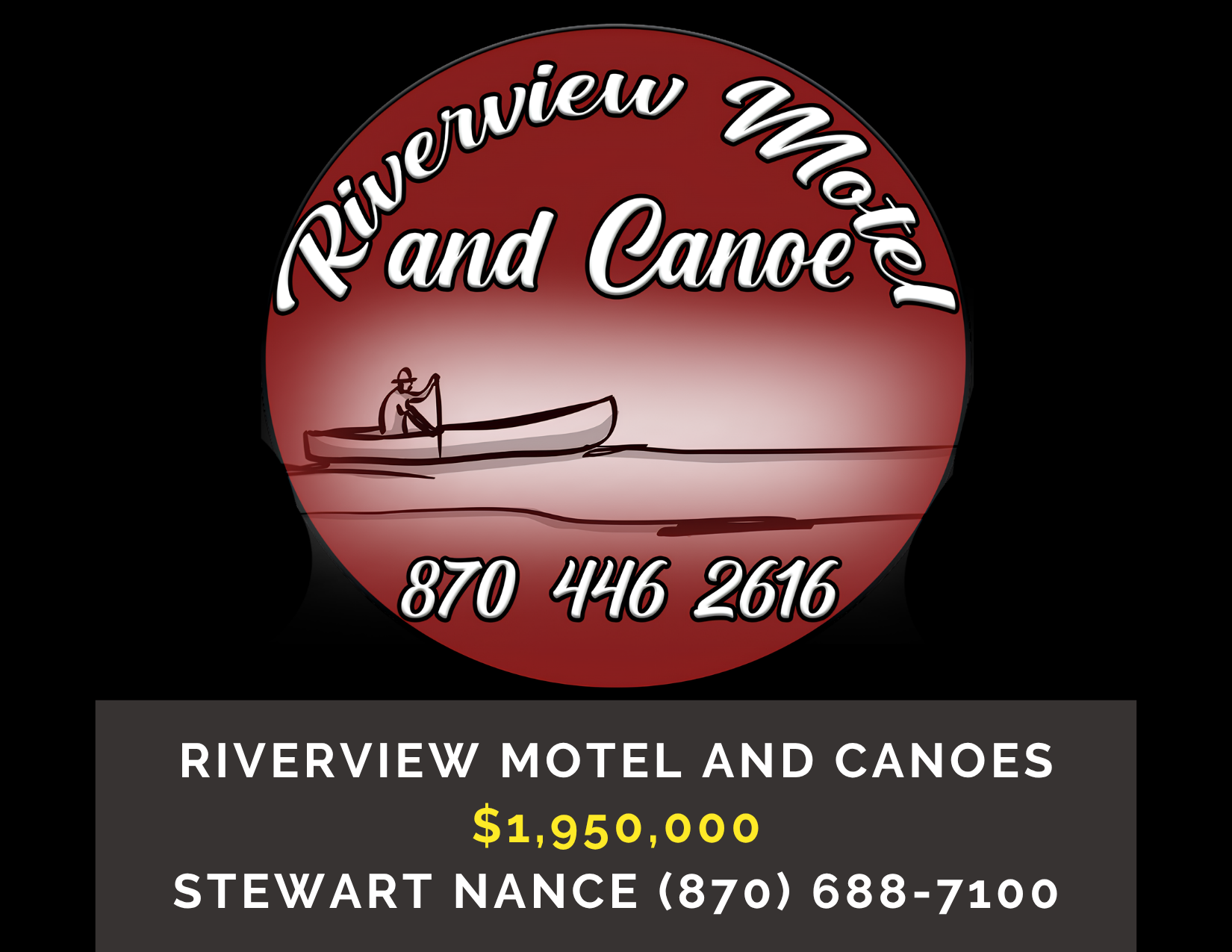       
  
     Riverview Motel and Canoes    Type:  Motel / Hotel, Hospitality, Concession, Commercial  Location:  304 E Court Street,Jasper, Arkansas 72641  Price:  $1,950,000  MLS:  1312799    Description :  Discover the perfect ecotourism business