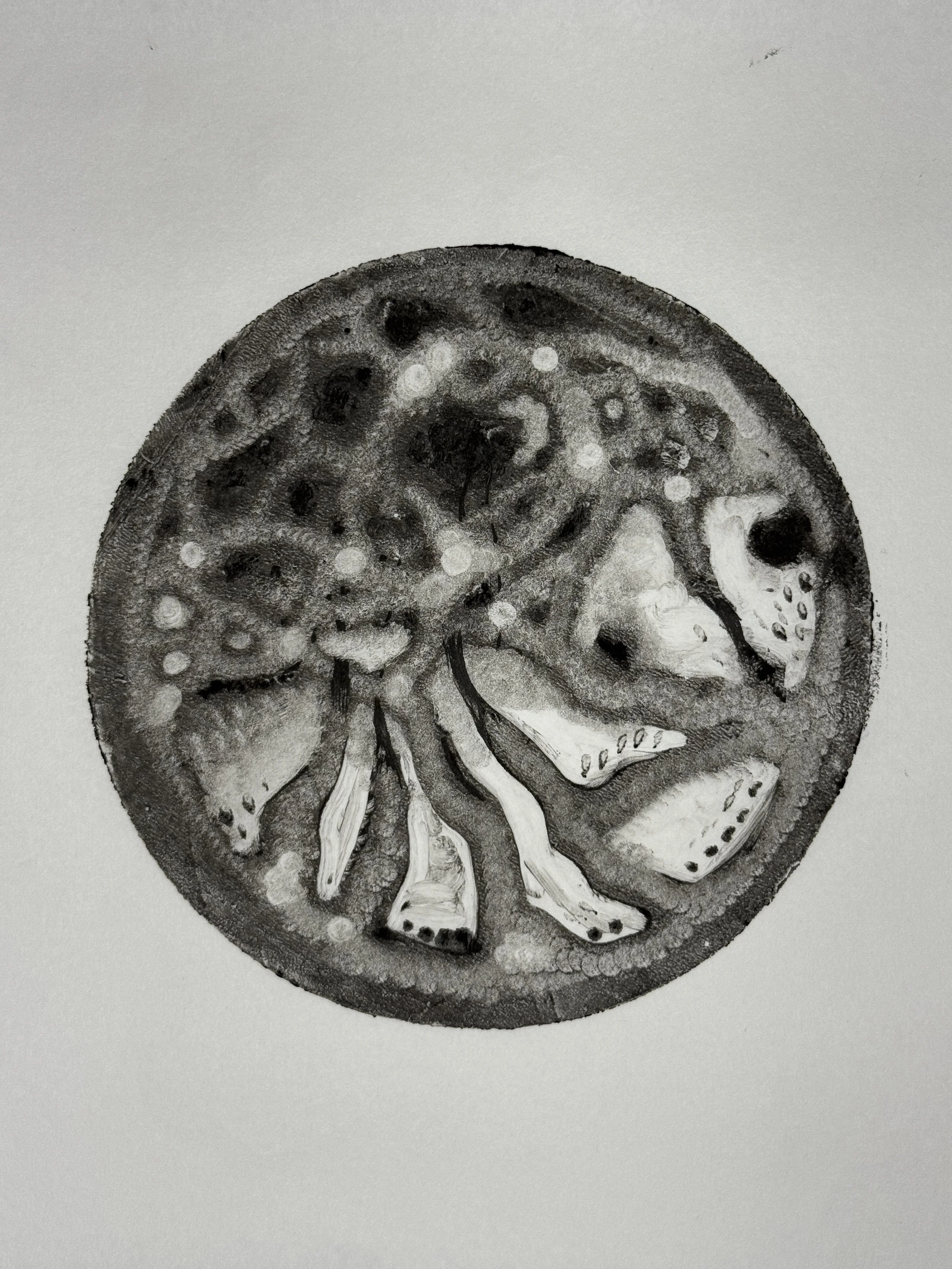 UNTITLED - ORIGINAL MONOTYPE