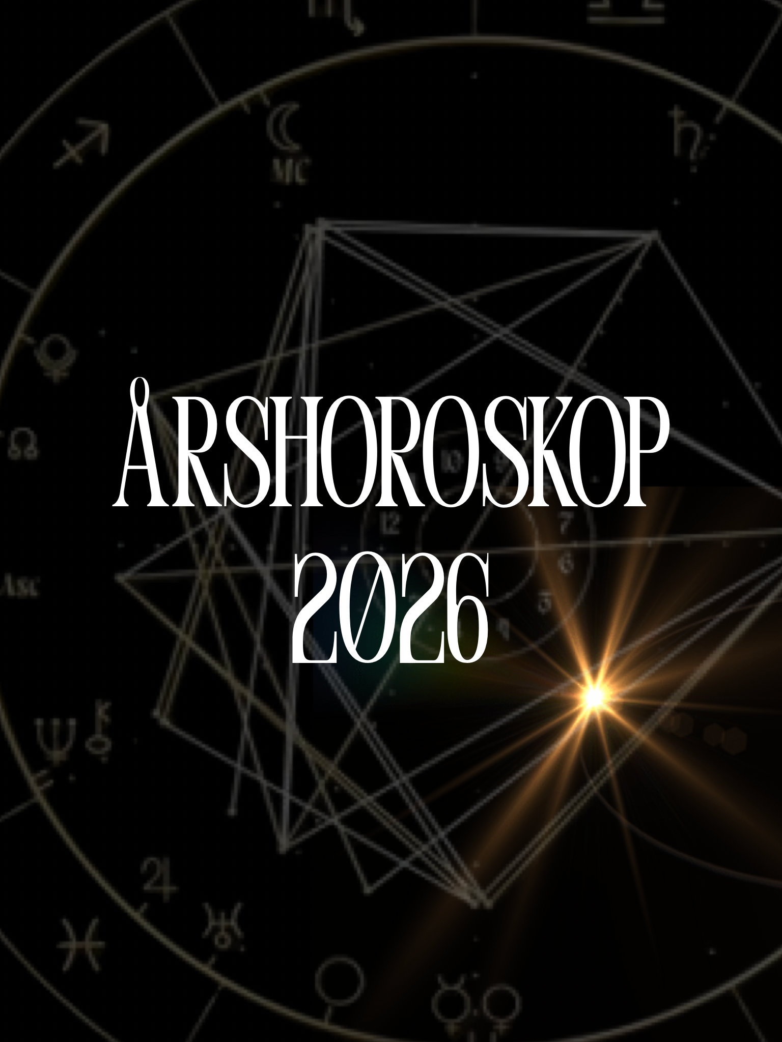 Personligt årshoroskop för 2026 (begränsat antal)