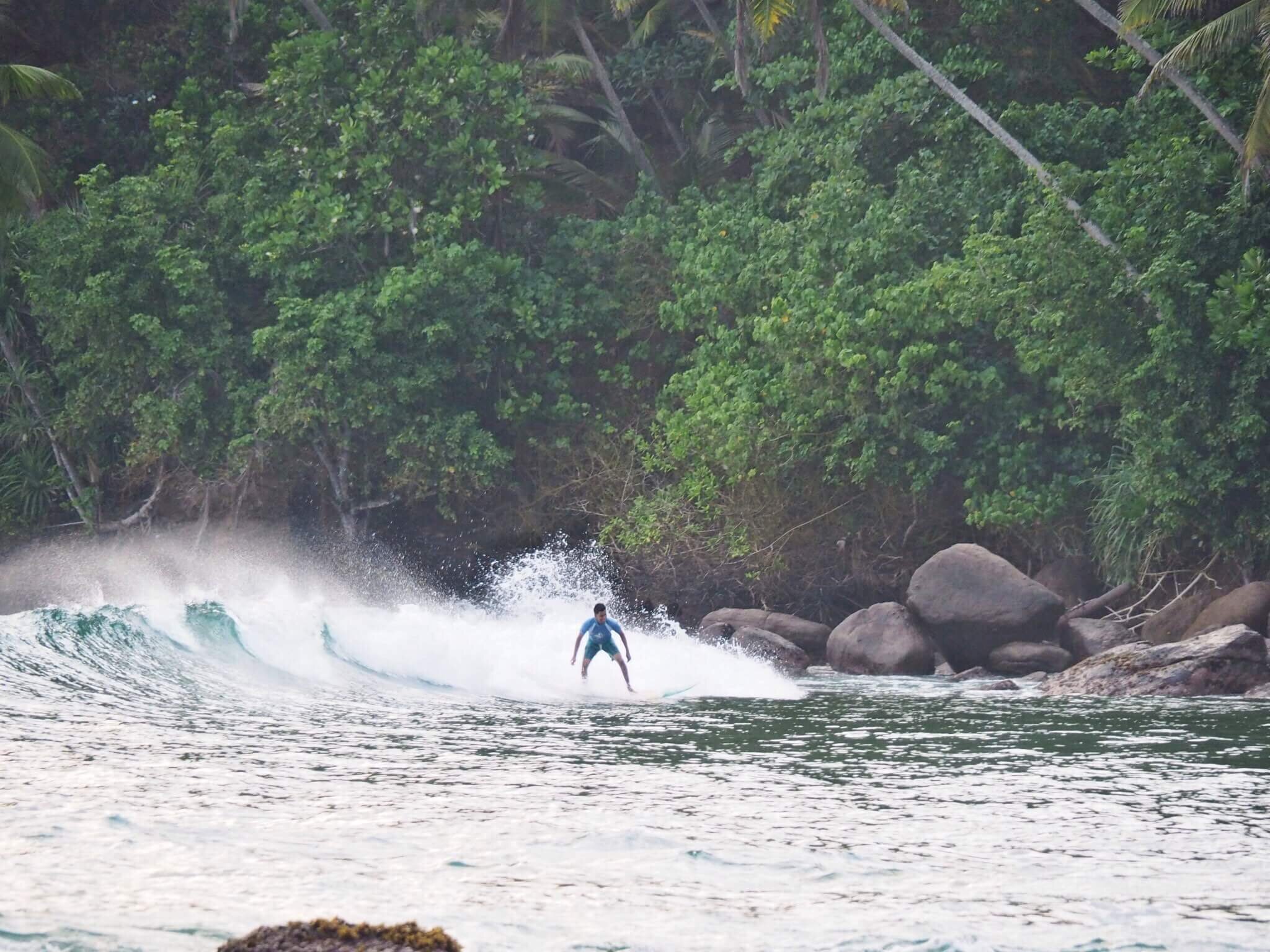  Mirissa is a place where surfers ride the waves… 