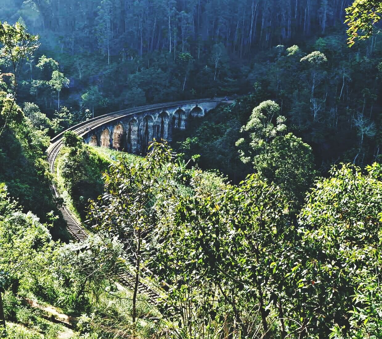  …to see the feat of engineering that is the Nine Arch Bridge.  