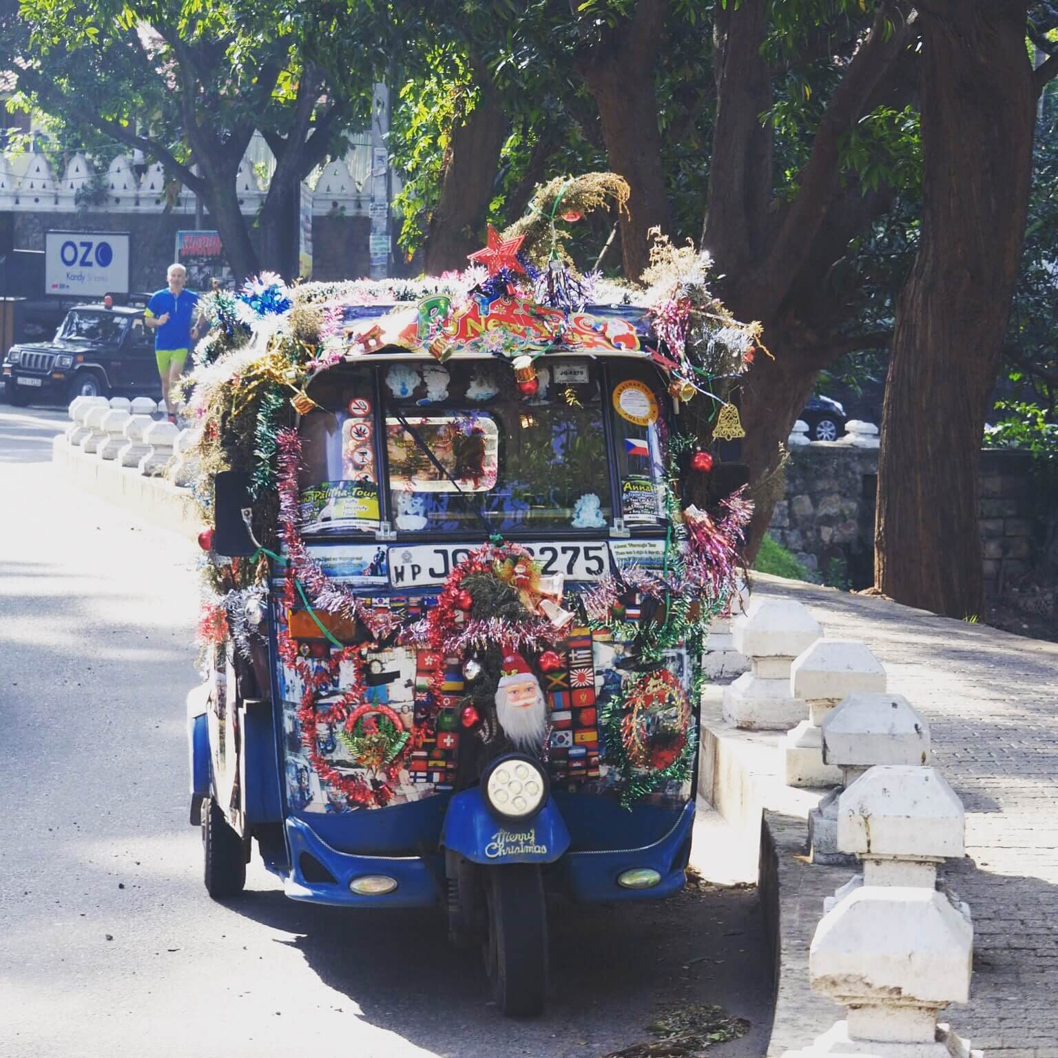  …where you might spot the odd festive tuk-tuk depending on the time of year.  