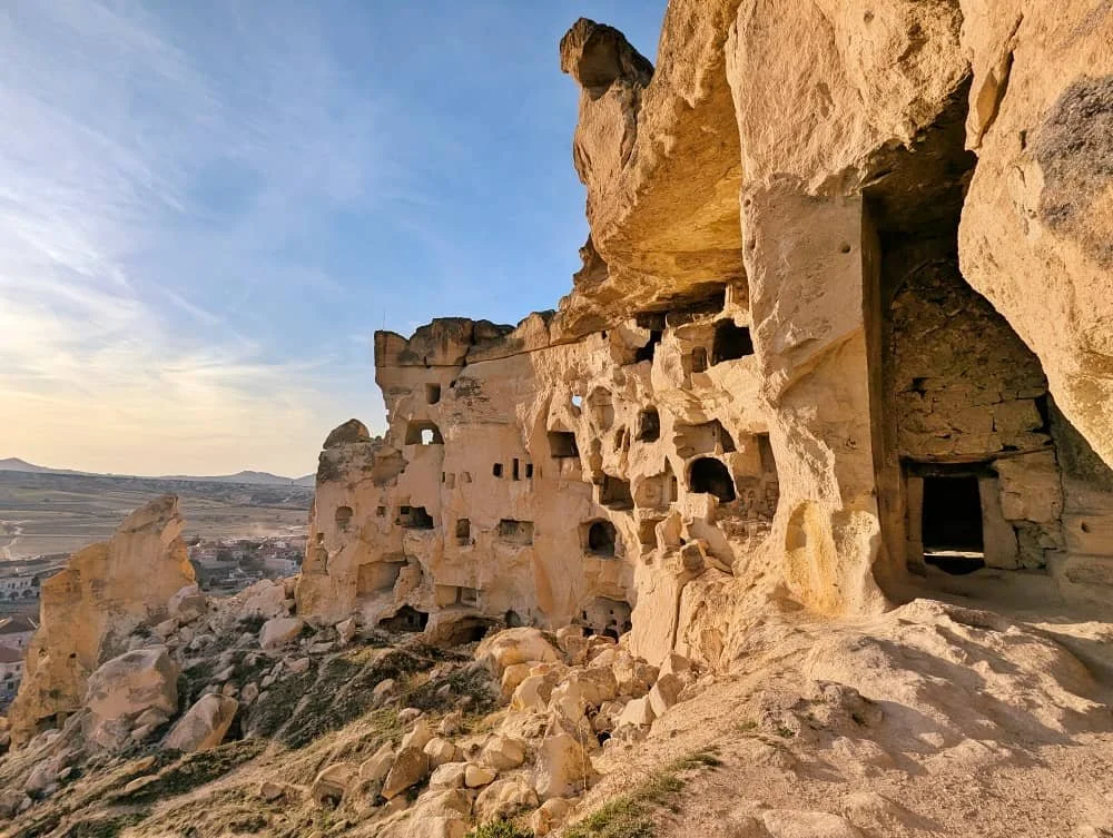 The cave church of St John the Baptist in Cavusin town, where to stay in cappadocia turkey