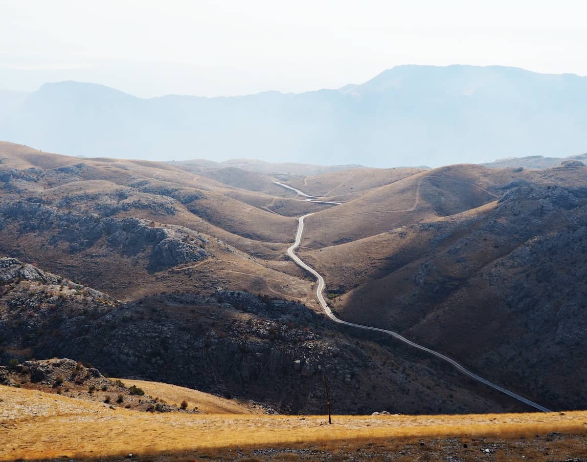14 day travel itinerary turkey A road in surrounded by brown hills in Turkey, turkey itinerary 1 week