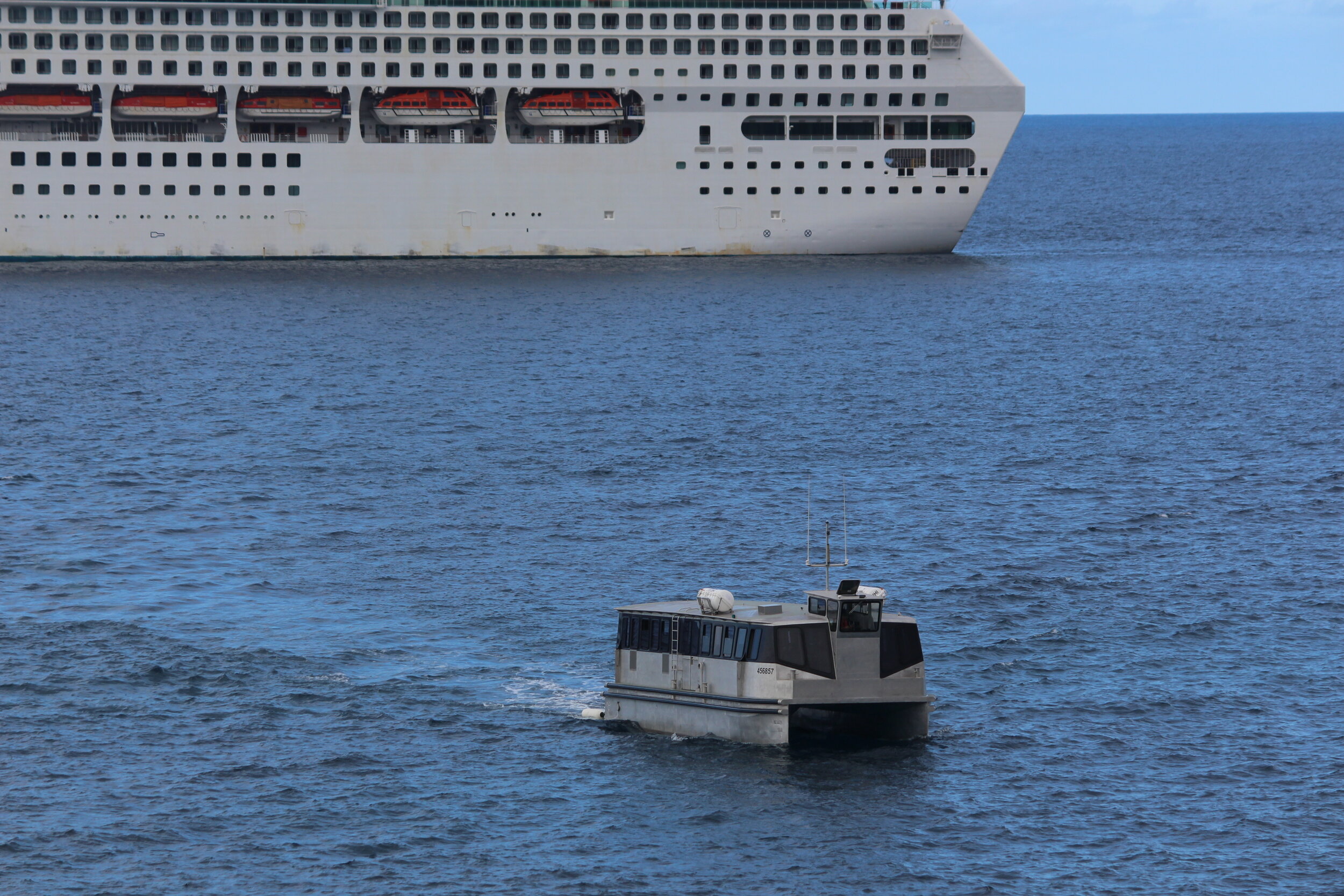  Pacific Explorer with a PTV in the foreground. 