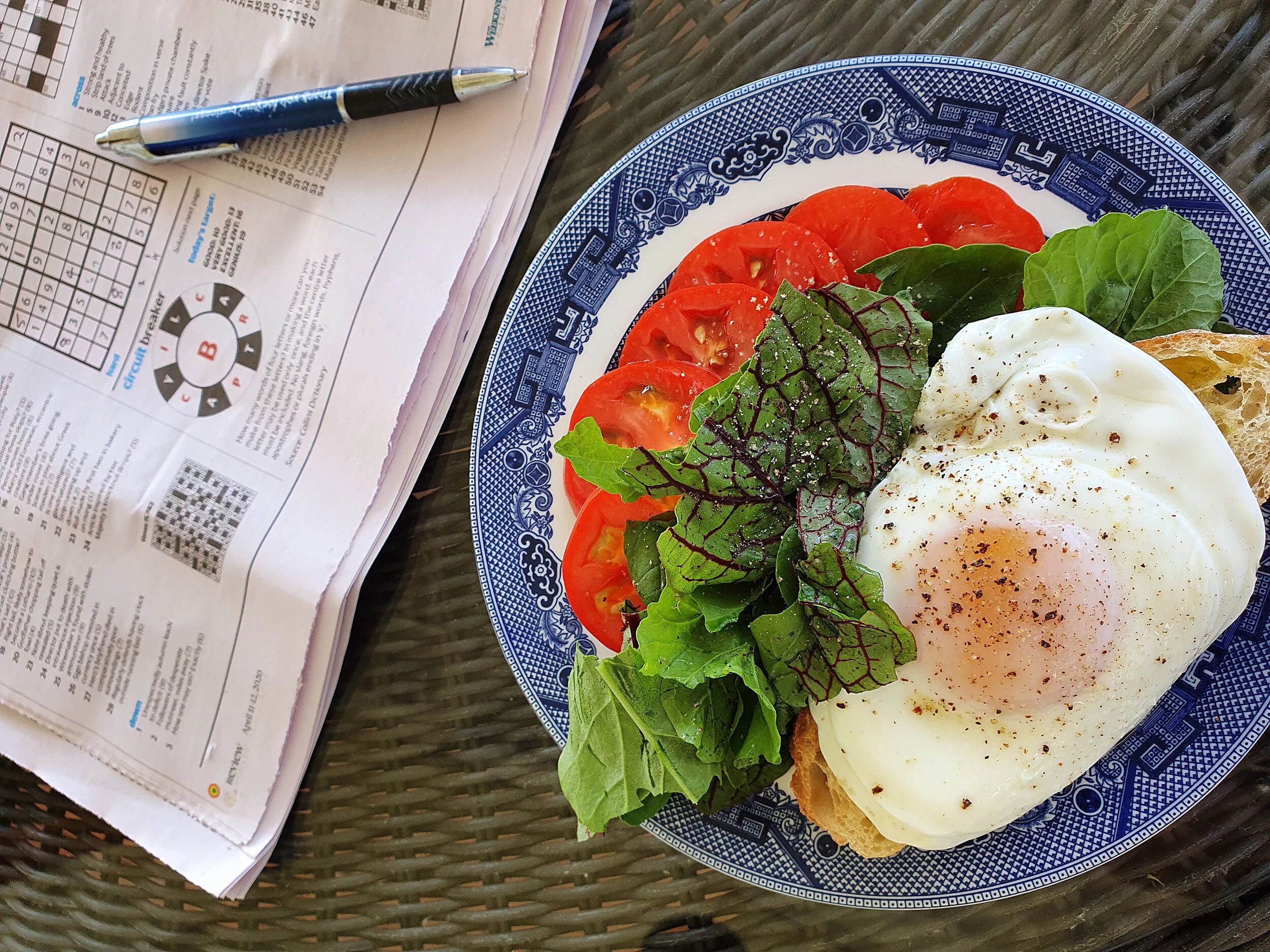   A fried egg is NOT a feminist issue