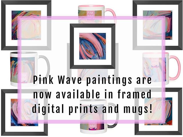 MathewsGordon.com/shop - Pink Wave #paintings are now available in framed digital prints and mugs!

This series celebrates the record number of women running for elected office in 2018. 
All orders include FREE Standard Shipping! Check them out or ma