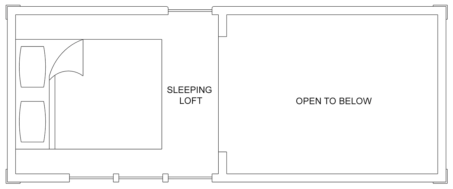 Second floor plan