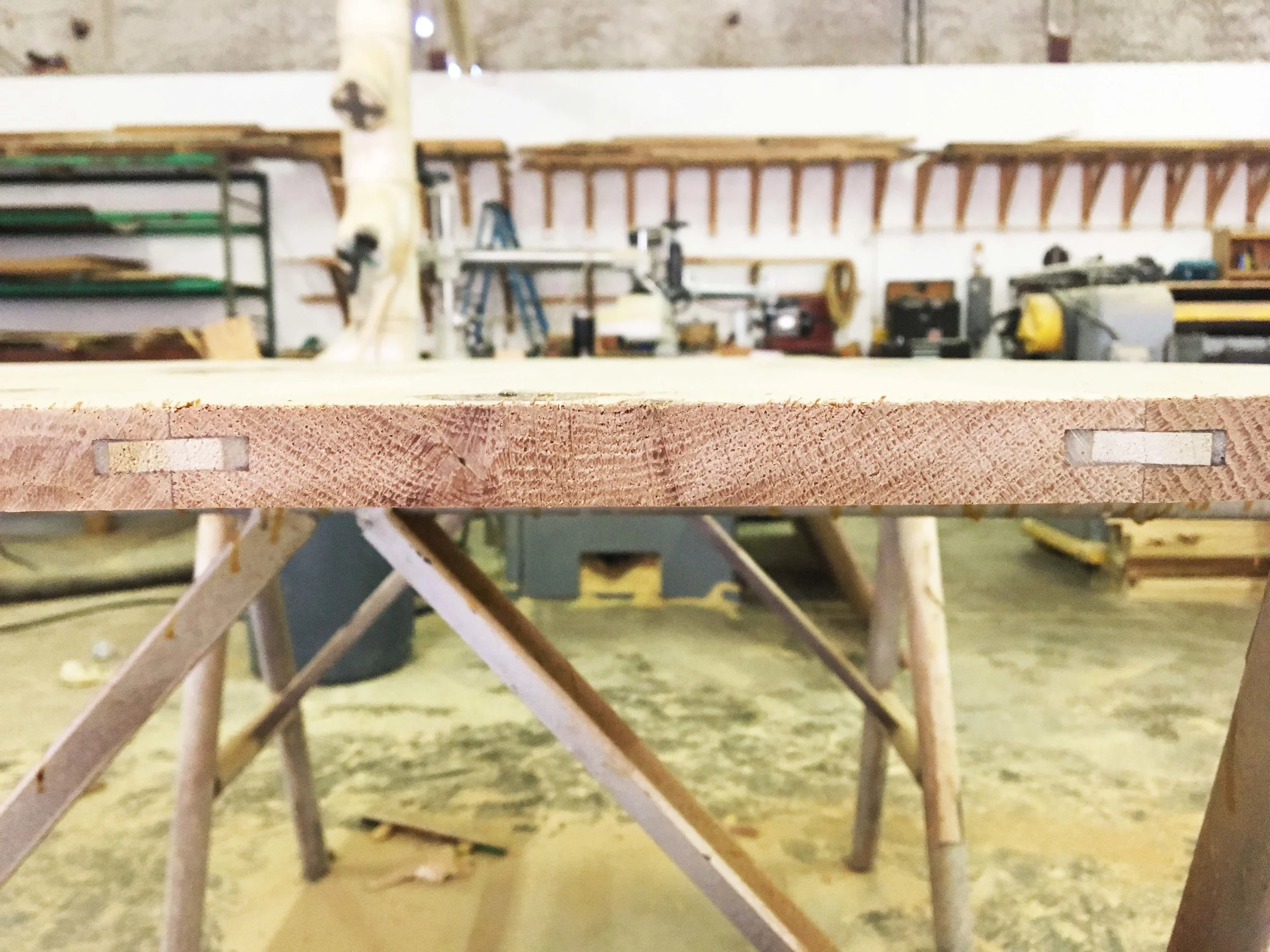 Extra space all filled with thickened epoxy!
