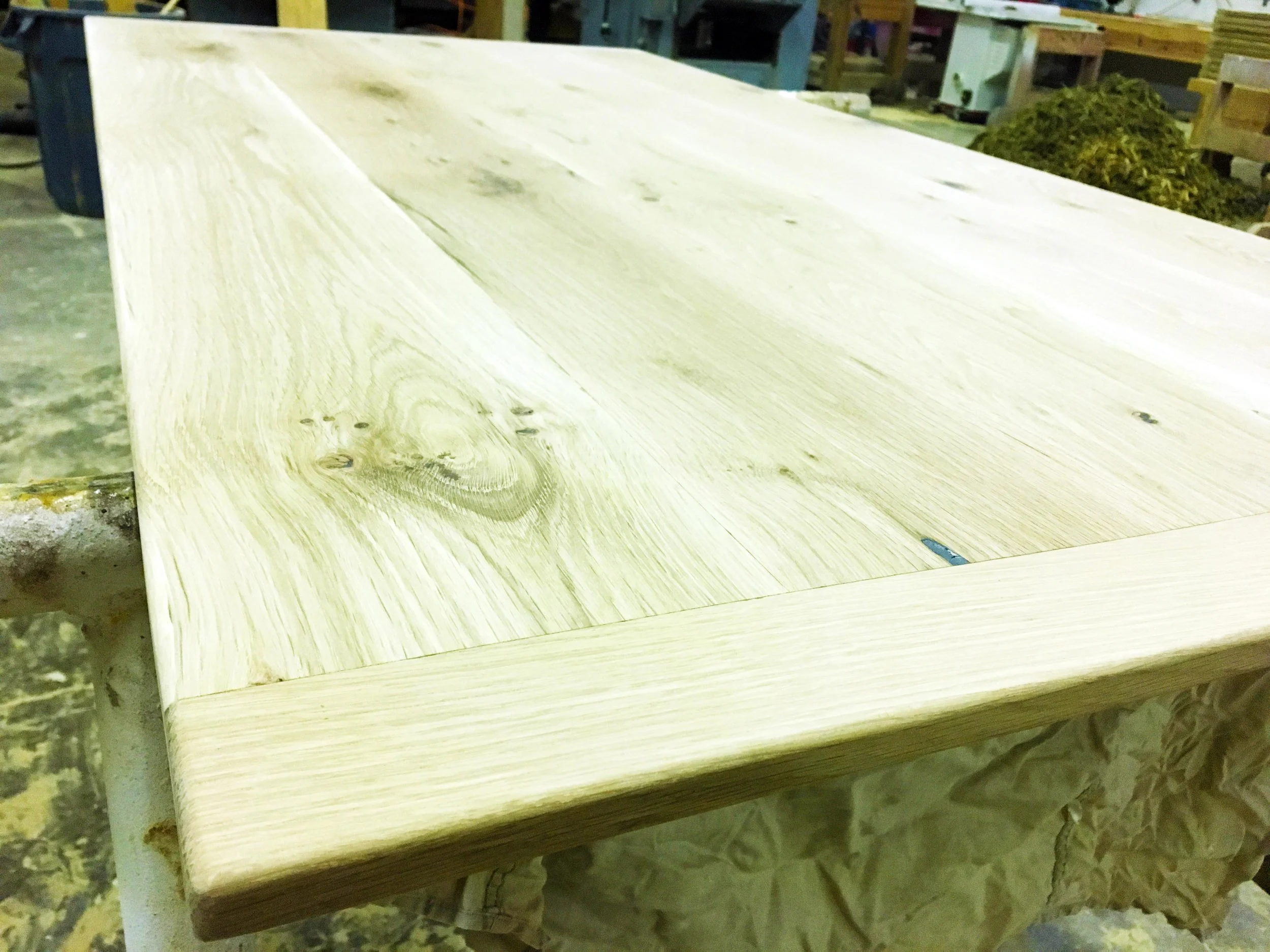 Sanded from 80-320 grit, ready for that sweet sweet polyurethane finish.