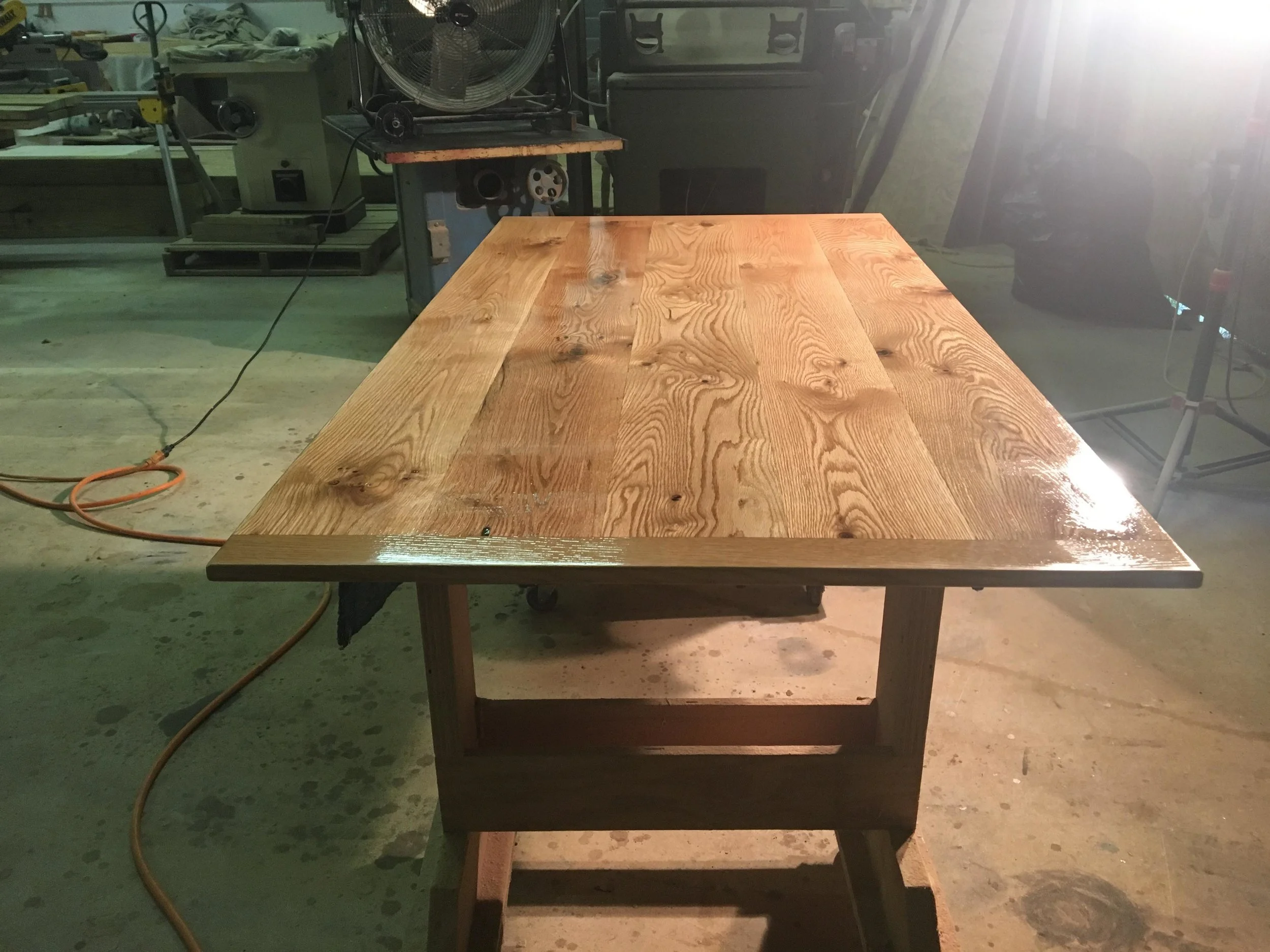 After Polyurethane.