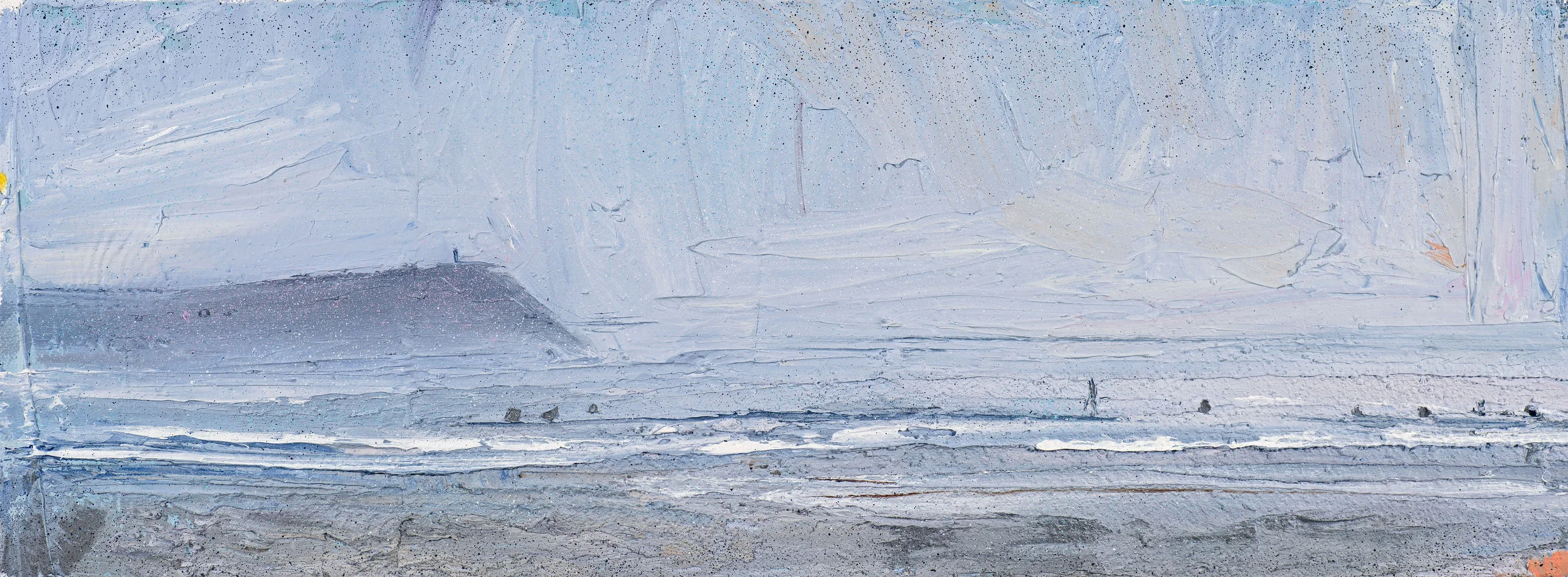 Surfers In The Mist