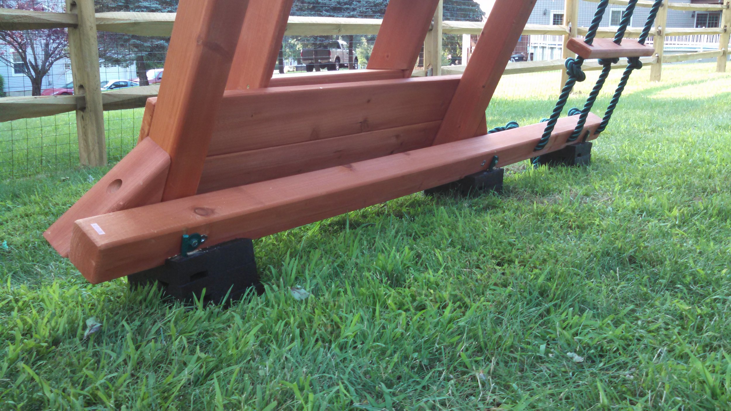 Angled Unit Swingset
