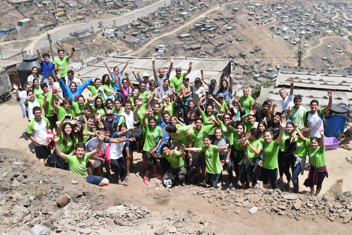 Síguenme volunteers