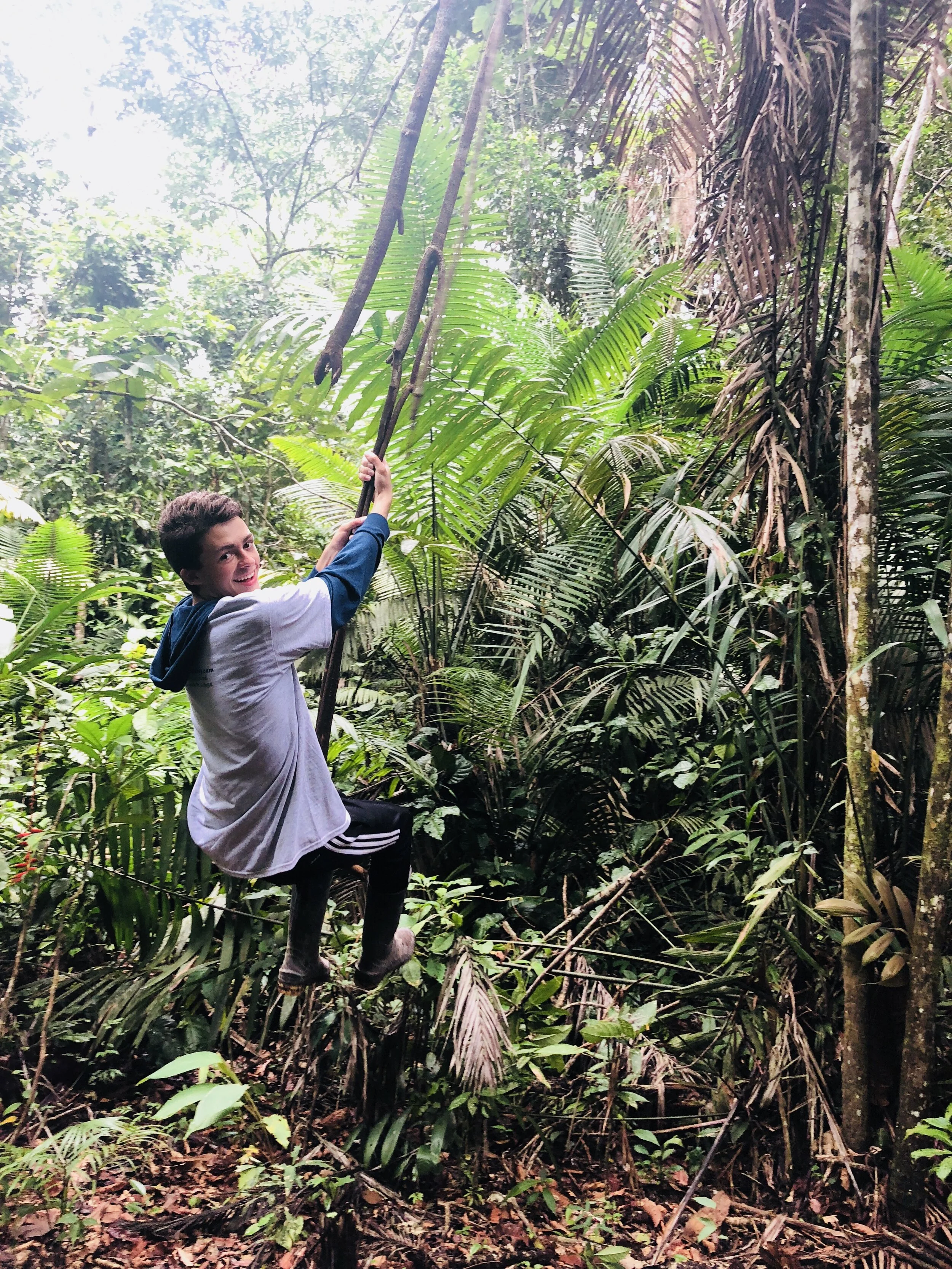 This is me, Jake Leary, exploring Peru’s jungle!