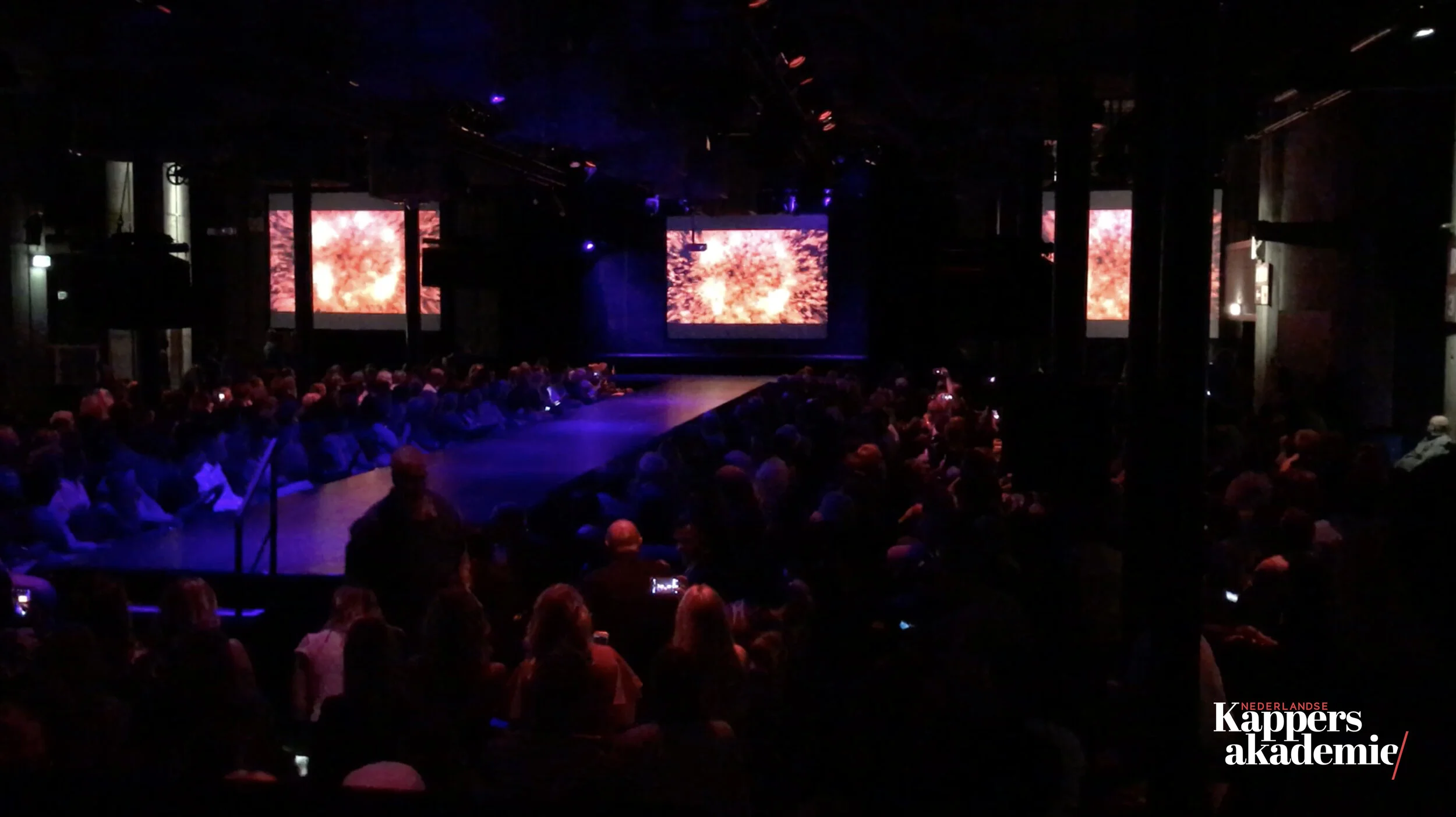 Crowd reaction Nederlandse Kappersakademie