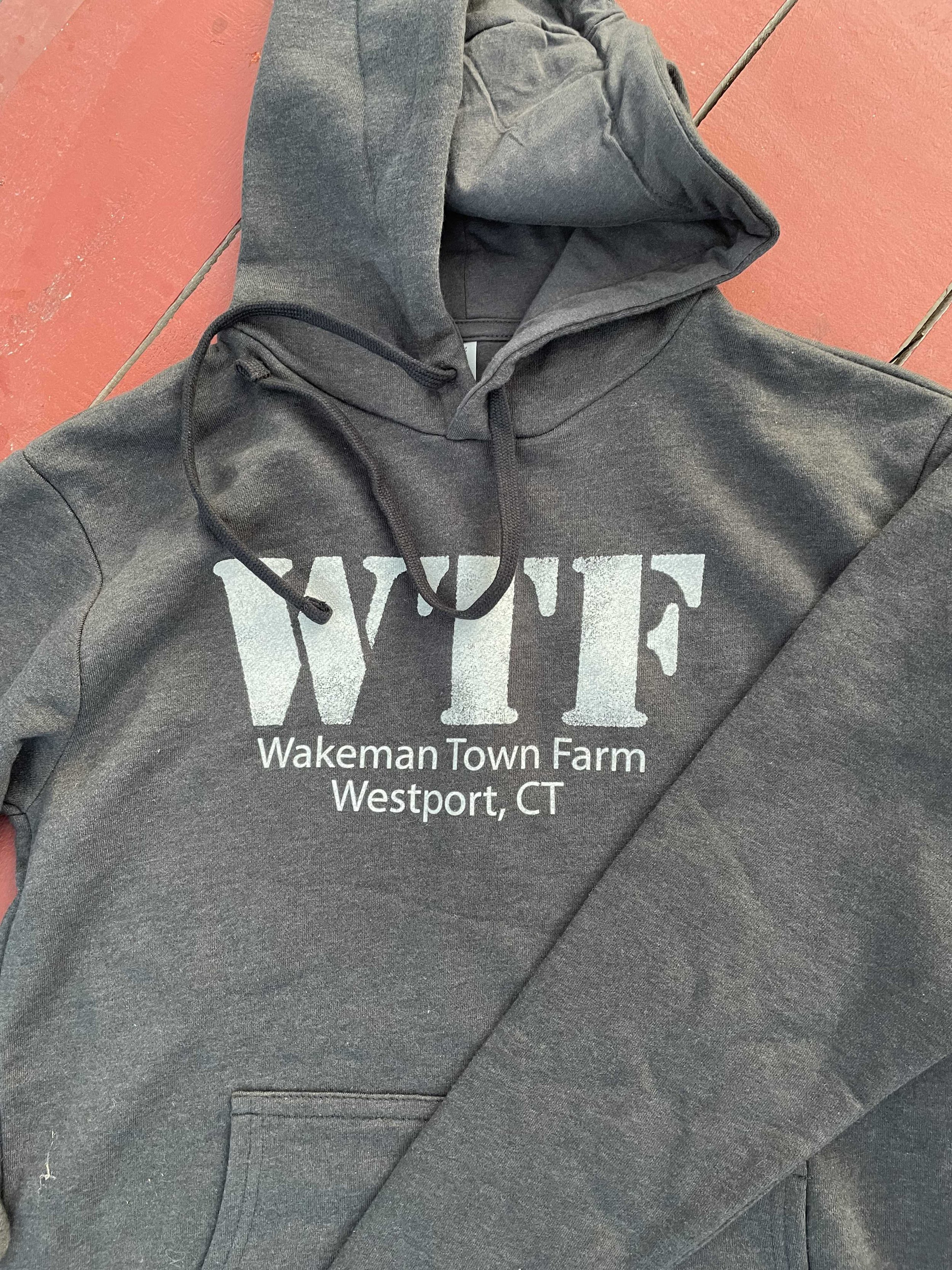 WTF Hoodie - Heather Black