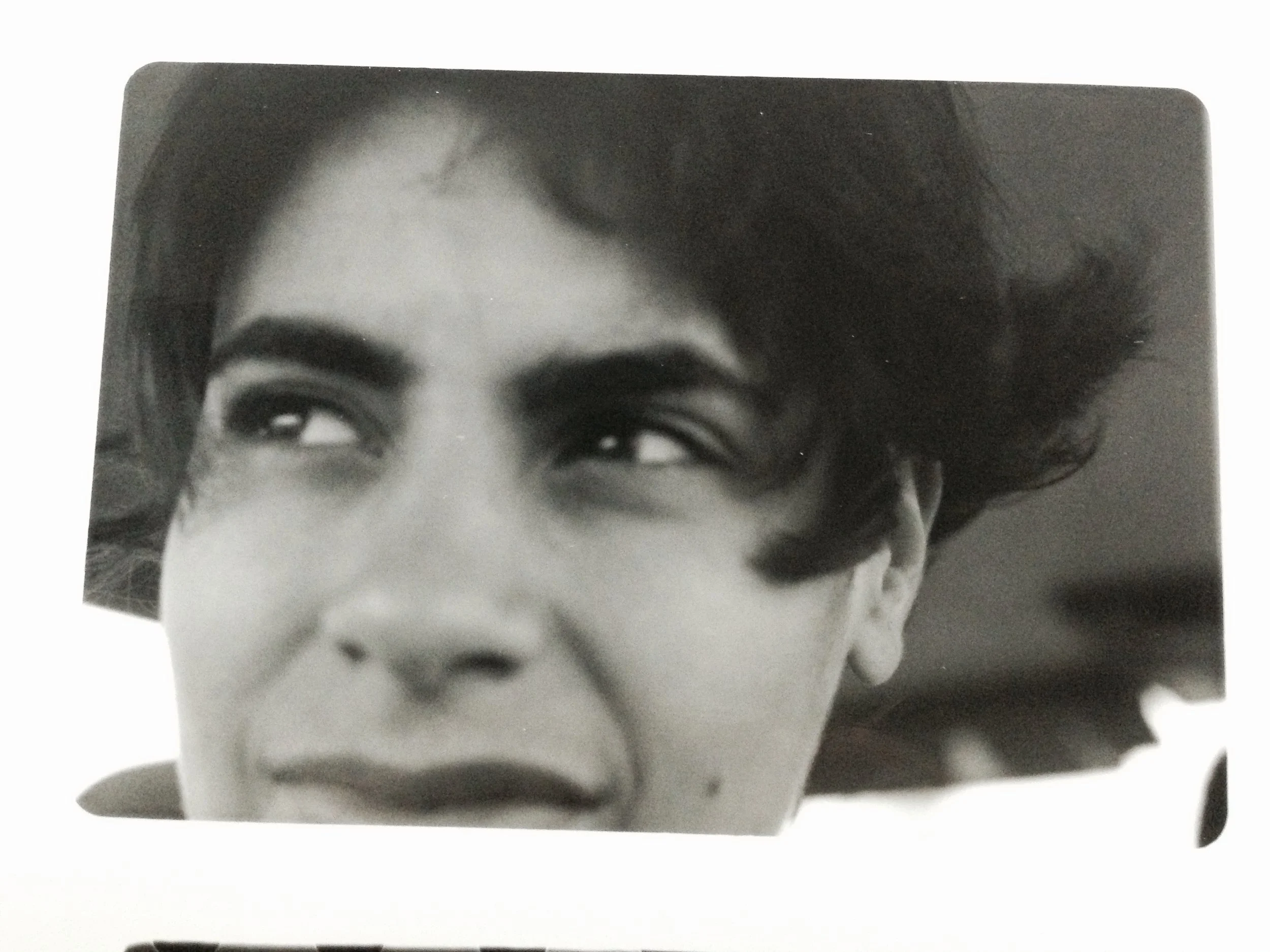 Self-portait taken the first weeks after moving to Paris in 1999.