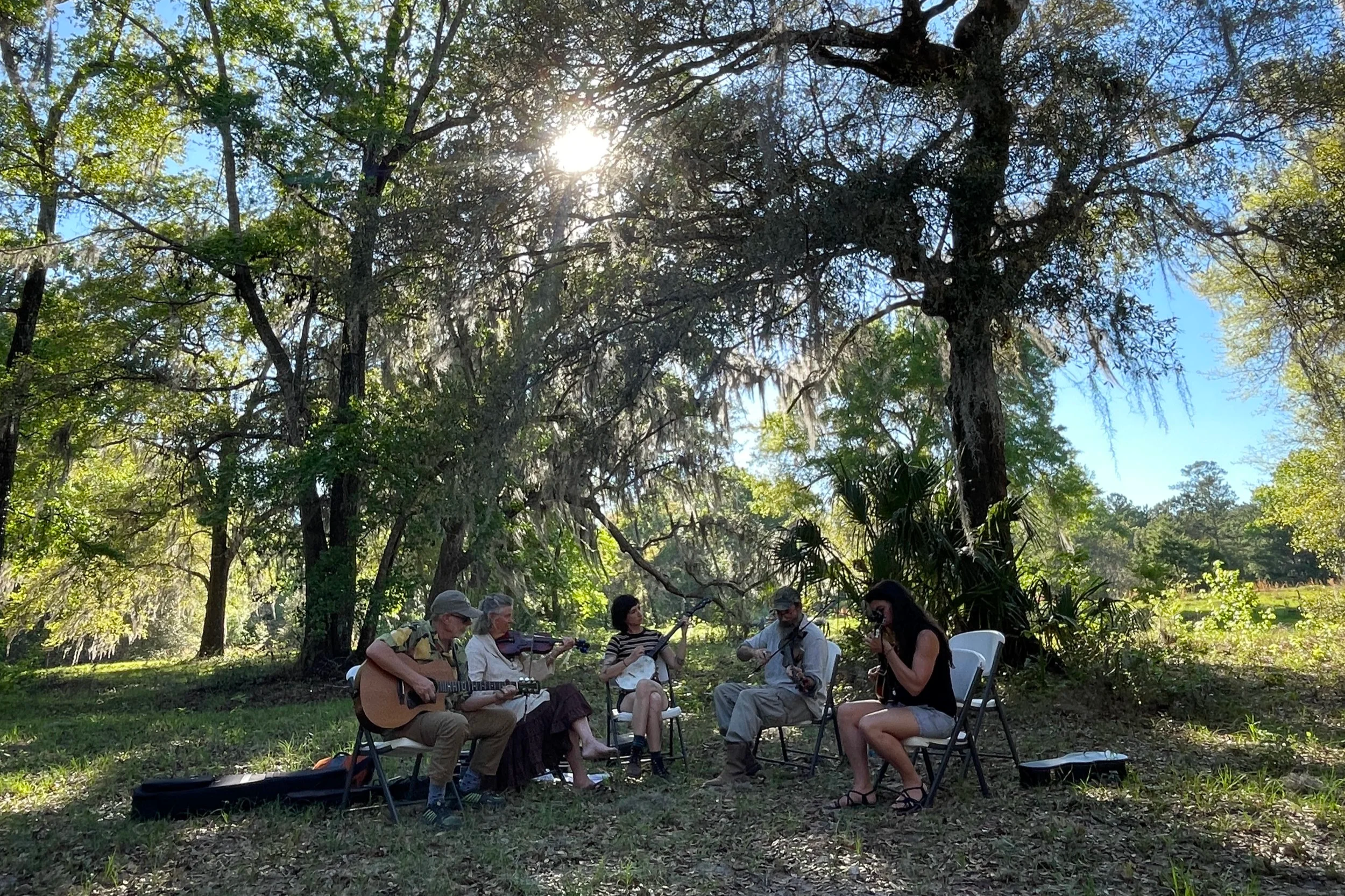 Strings in the Cemetery