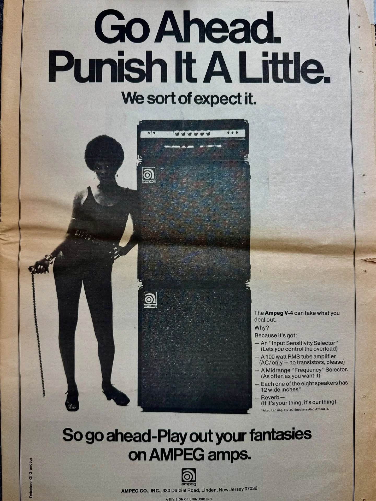 New YouTube video up on an Ampeg V-4B. We reverse some modifications and sloppy work, bringing it all back home. We take a dive into tradition, the counterculture and also remembering music. Link in bio 💫