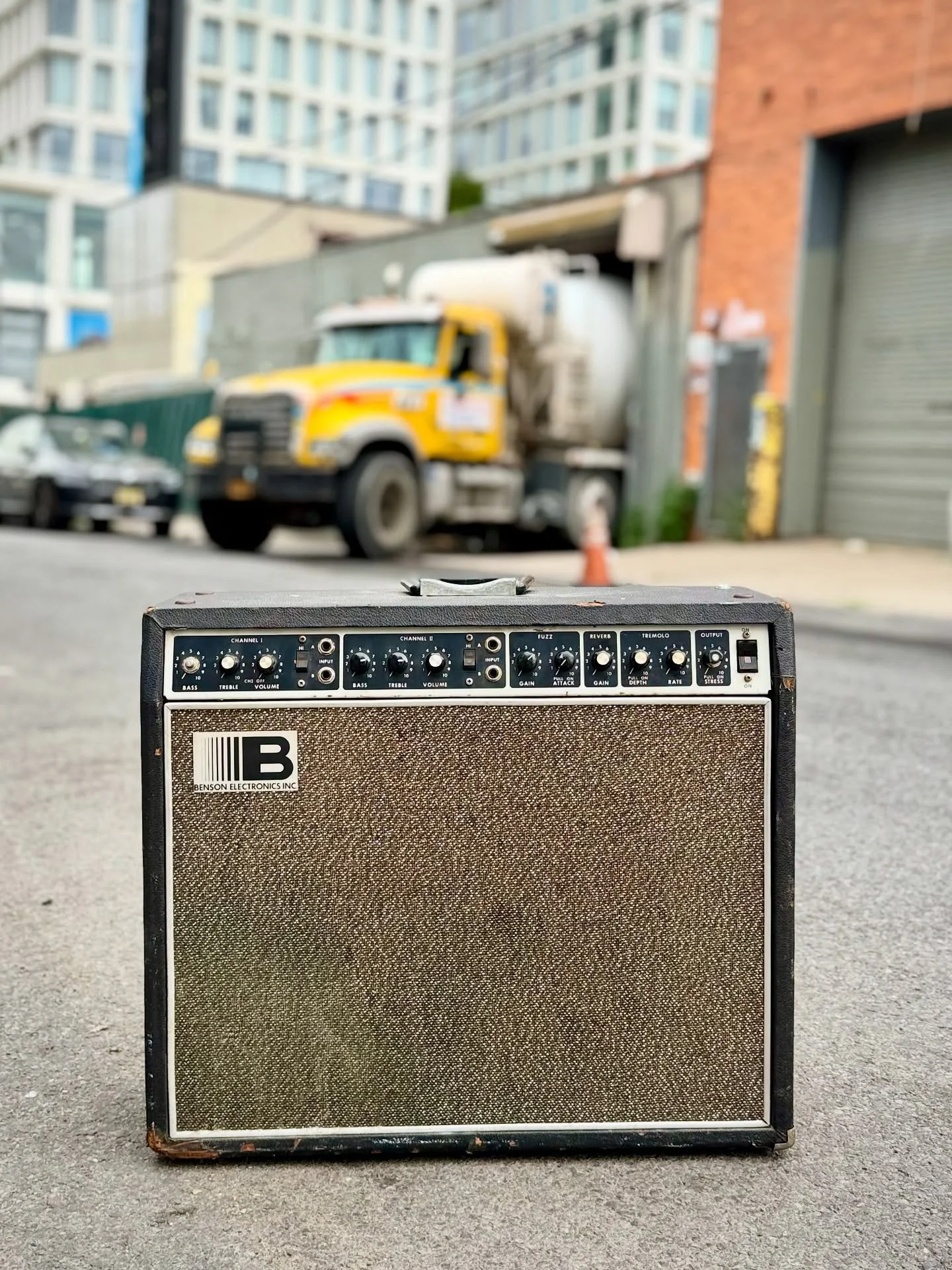 Here is a 1972 Benson 300H - a truly rare amp from the fascinating short lived Benson Electronics Inc (1967-1974). 
This Benson is not to be confused with today’s Benson amps. The company started with Ron Benson designing and building an amp f