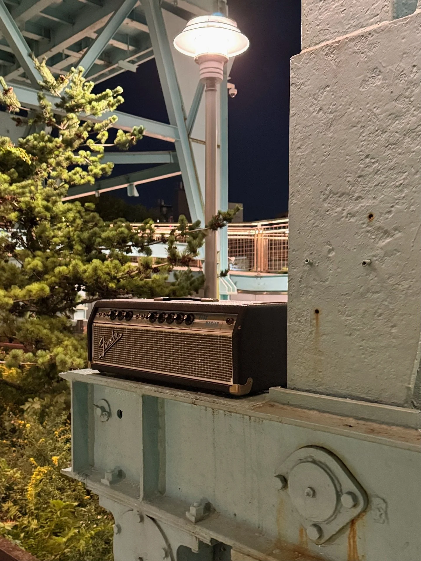 On the bench is a 68 Fender Bandmaster. The amp came in with a shorted filter cap and rectifier diodes. After an overhaul and burn in some plate resistors got noisy (no surprise there) so I changed them out.  The client inherited the head and matchin