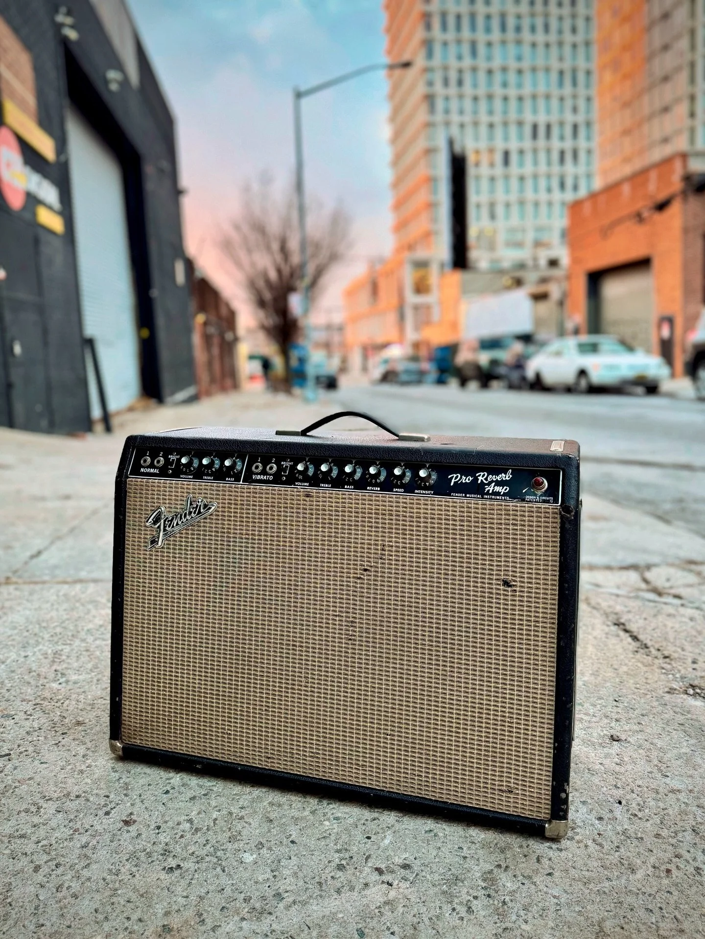 Off the bench is this 1966 Fender Pro Reverb. This amp came in needing your basic work, power tubes, servicing,  but the power transformer here was changed out long ago to a 70&rsquo;s Bassman PT. The Bassman has a solid state reciter so the customer