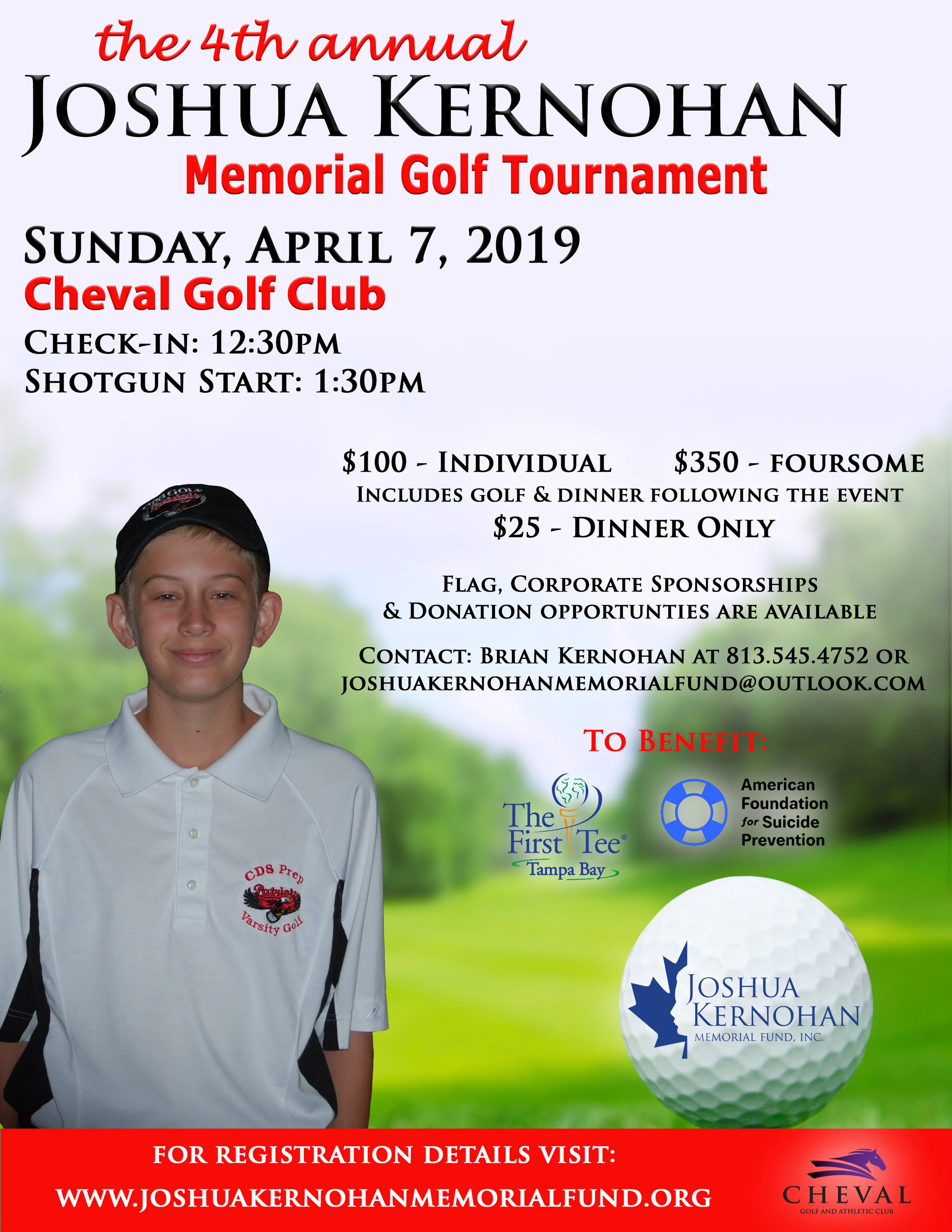 Golf Tournament Registration