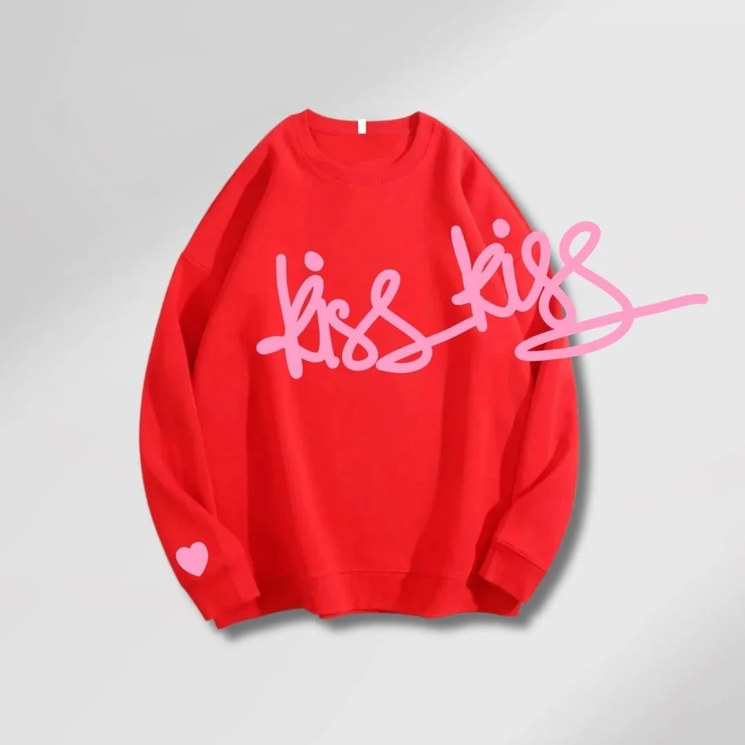 Red kiss sweatshirt front - 3.jpeg