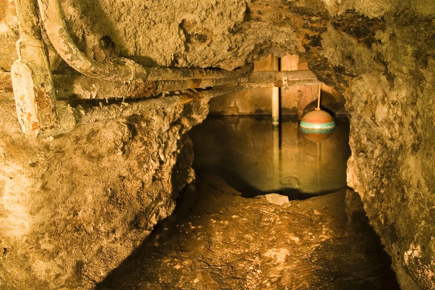 Tiemann's spring overflow into sewer NYC .jpg