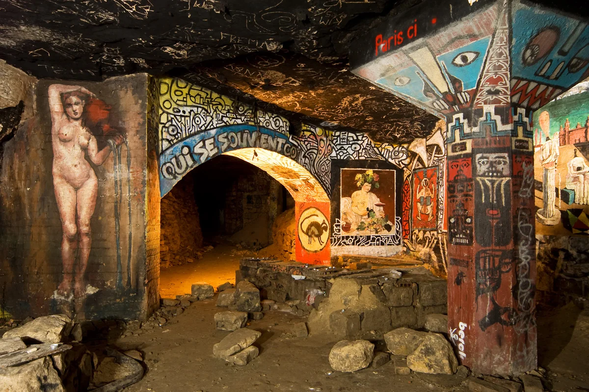 Paris Catacombs - Salle Egyptienne