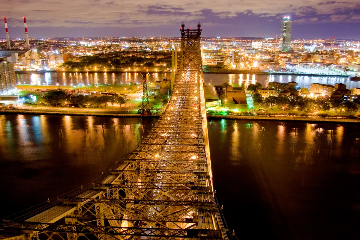 Queensboro Bridge, view toward Queens