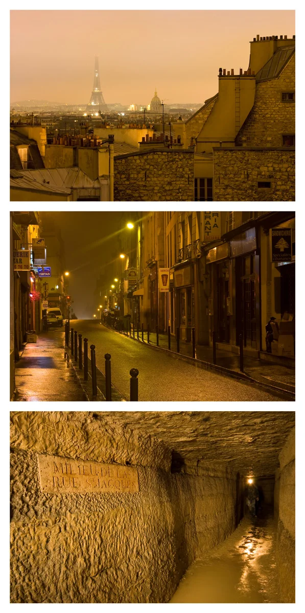 Three Layers of Paris, Rue St Jacques