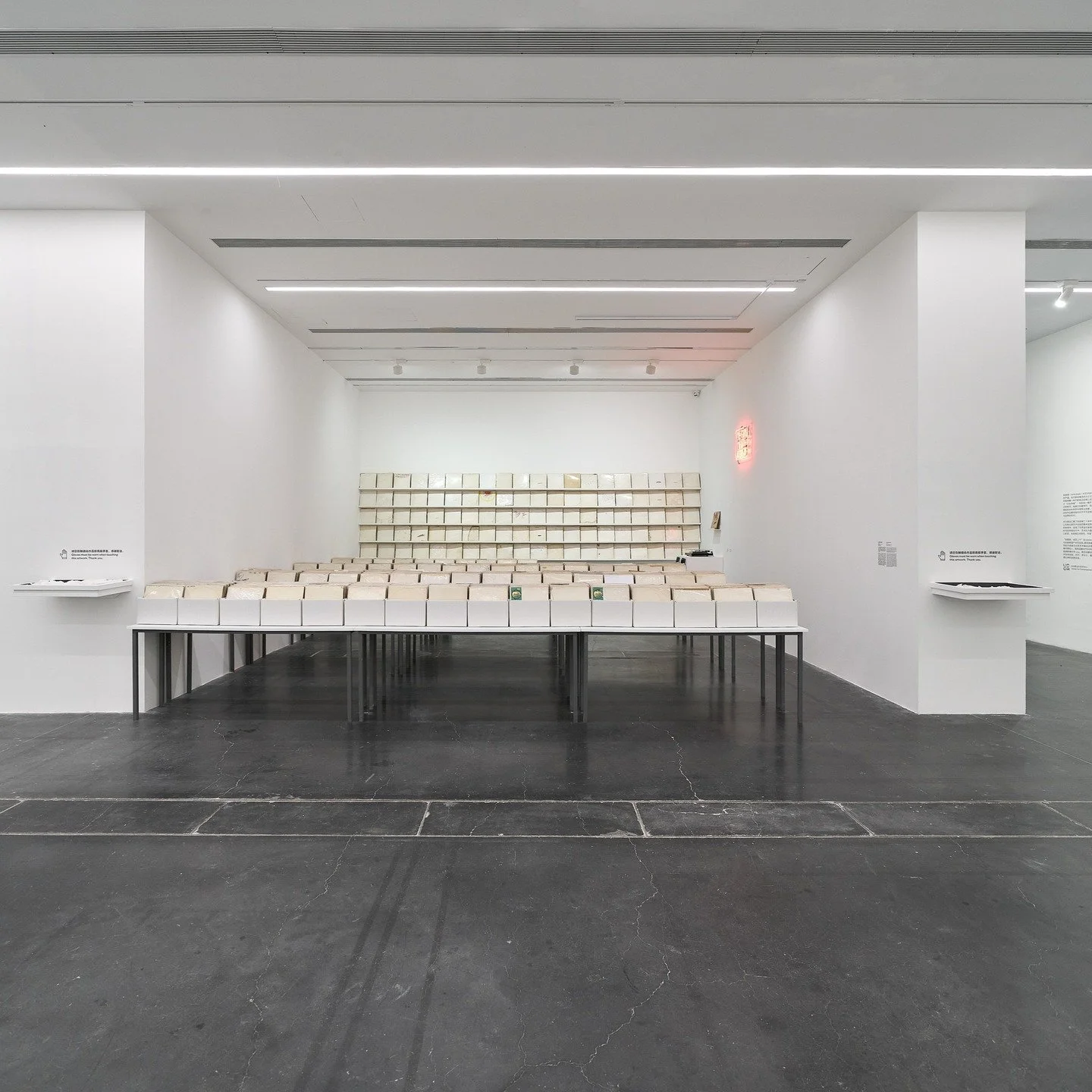 On view through April 12 at @ucca798 in Beijing is "Hundreds and Thousands" the first ever institutional survey by New York-based artist Rutherford Chang @webuywhitealbums 

Surveying the decades-long trajectory in Chang&rsquo;s artistic pr