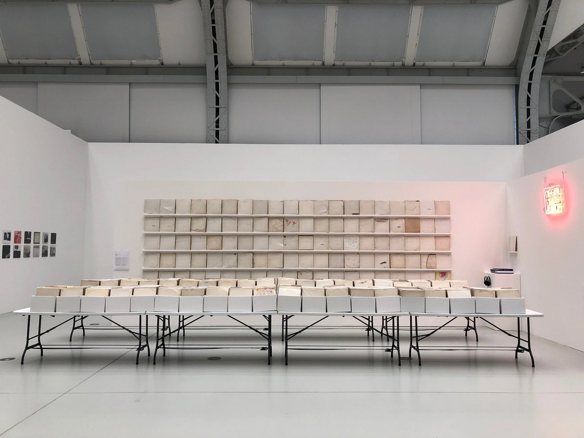 Thank you Michael Barron and @friezeofficial for reviewing Rutherford Chang: Hundreds and Thousands on view now at @ucca798 

"For my money, Chang&rsquo;s swansong, We Buy White Albums (2013&ndash;25), is his masterpiece. When he debuted this in