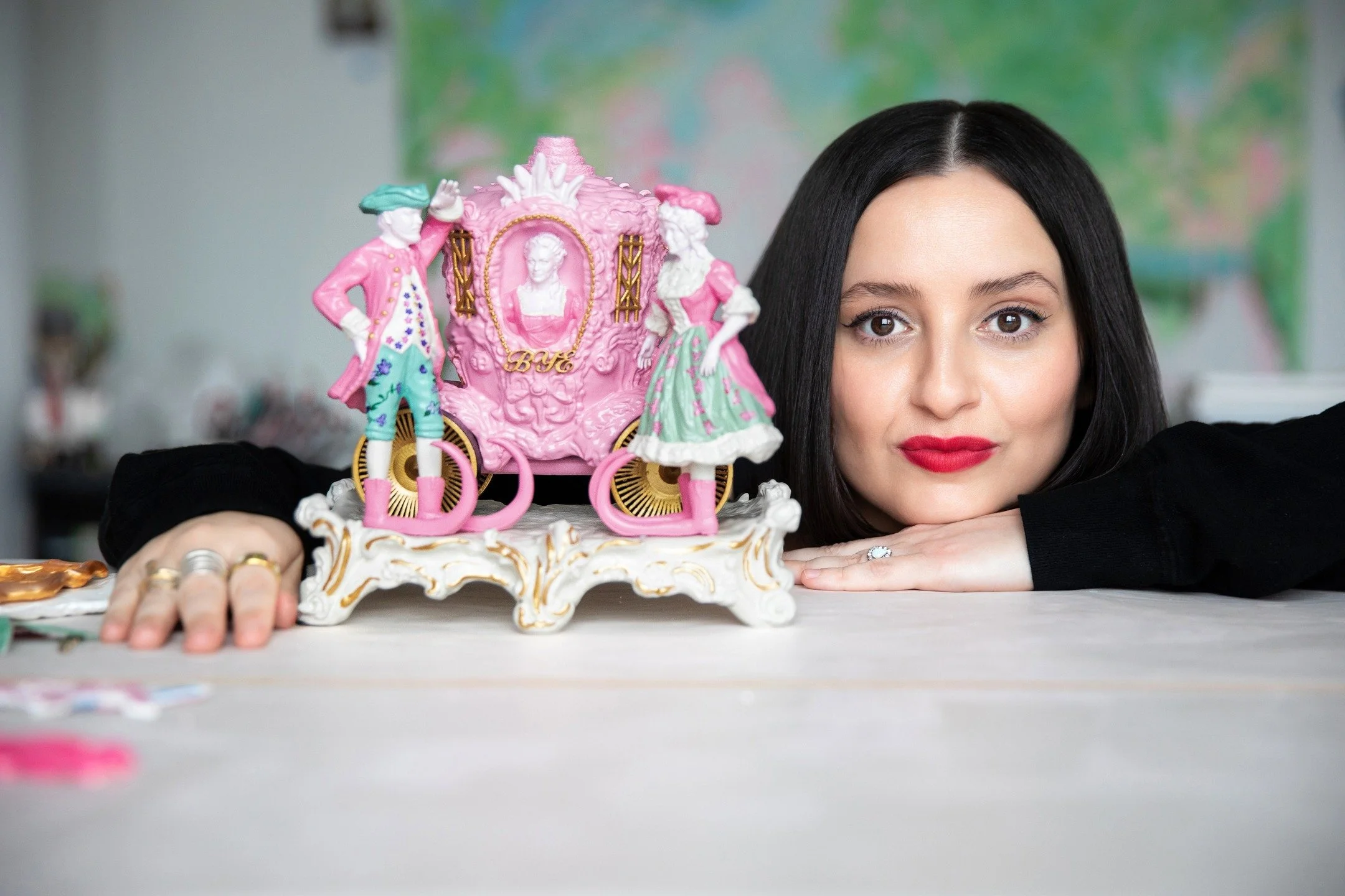@artforchange has released "The Magic Tchotchke" &mdash; a new sculpture edition by Yvette Mayorga @yvettemayorga , with a portion of proceeds benefiting the Illinois Coalition for Immigrant and Refugee Rights.

Inspired by her iconic &quot