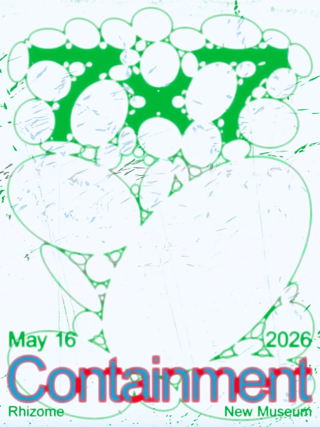 Come through May 16 for @rhizomedotorg 7x7: Containment at @newmuseum 

7x7, Rhizome's legendary art &amp; tech conference that pairs 7 artists with 7 technologists and asks them
to &ldquo;make something new,&rdquo; returns on May 16 in New York City