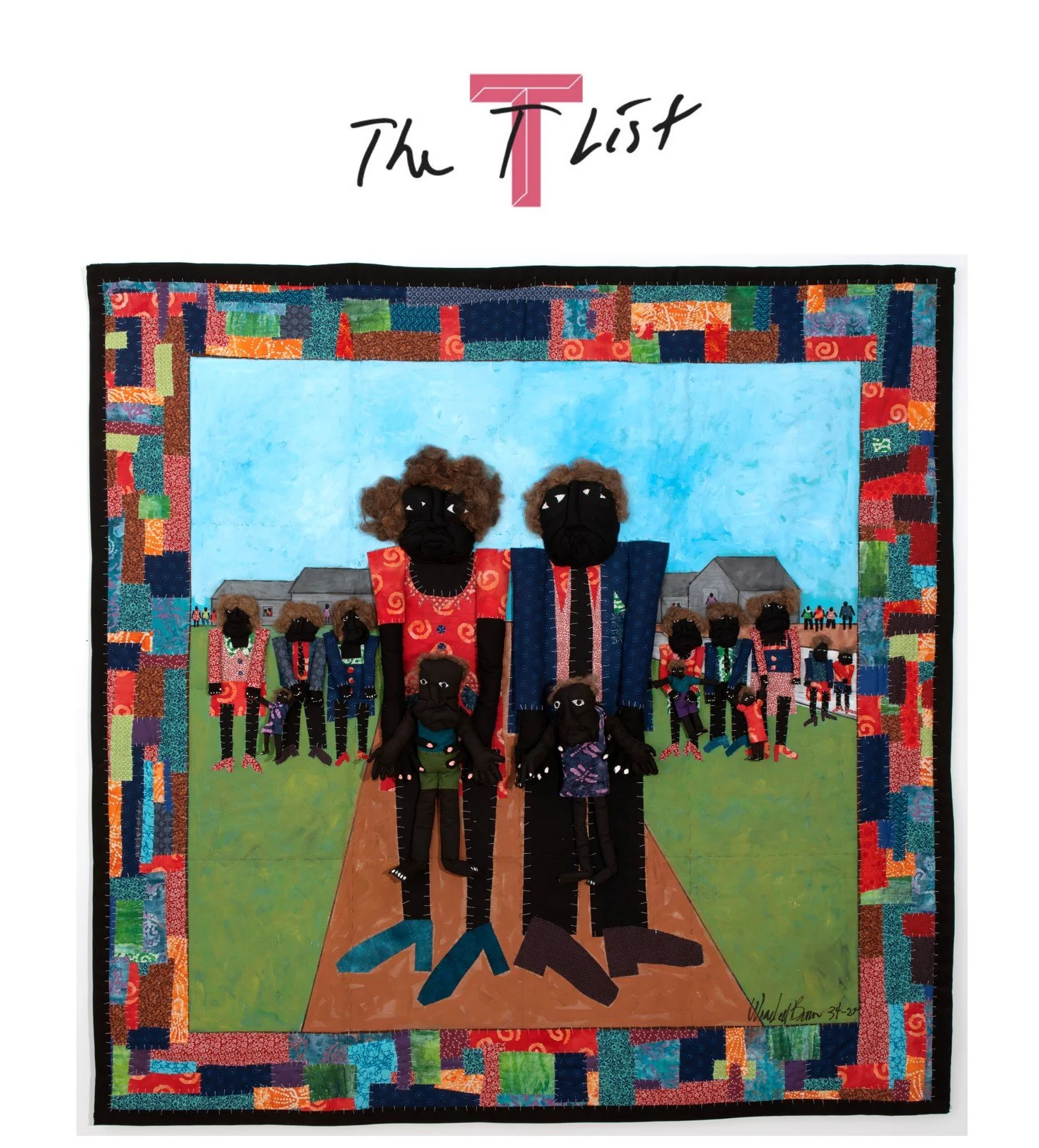 Thank you @tmagazine and @roxannefequiere for the write up on @carolynlmazloomi collection, &ldquo;Masters of the Stitch: Threaded Stories&rdquo; on view starting May 29 @claireolivergallery in Harlem.

&ldquo; Even the simplest quilts tell a story,&