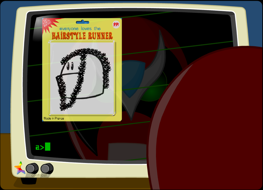 #4: homestar hair