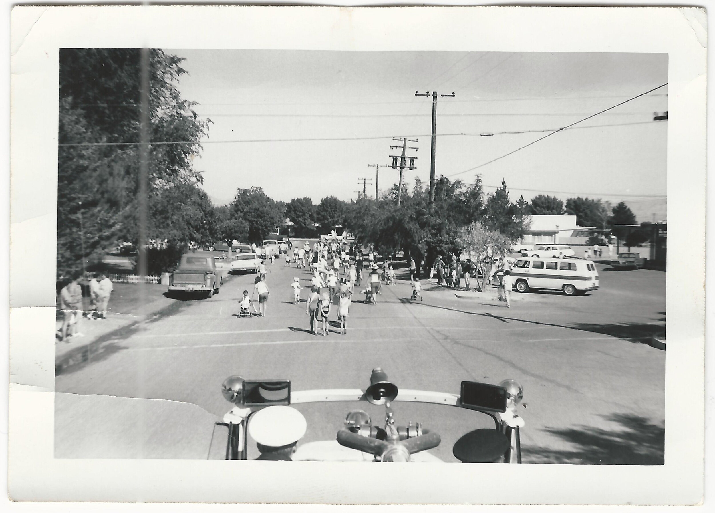 Town parade on Caliente Ave. 