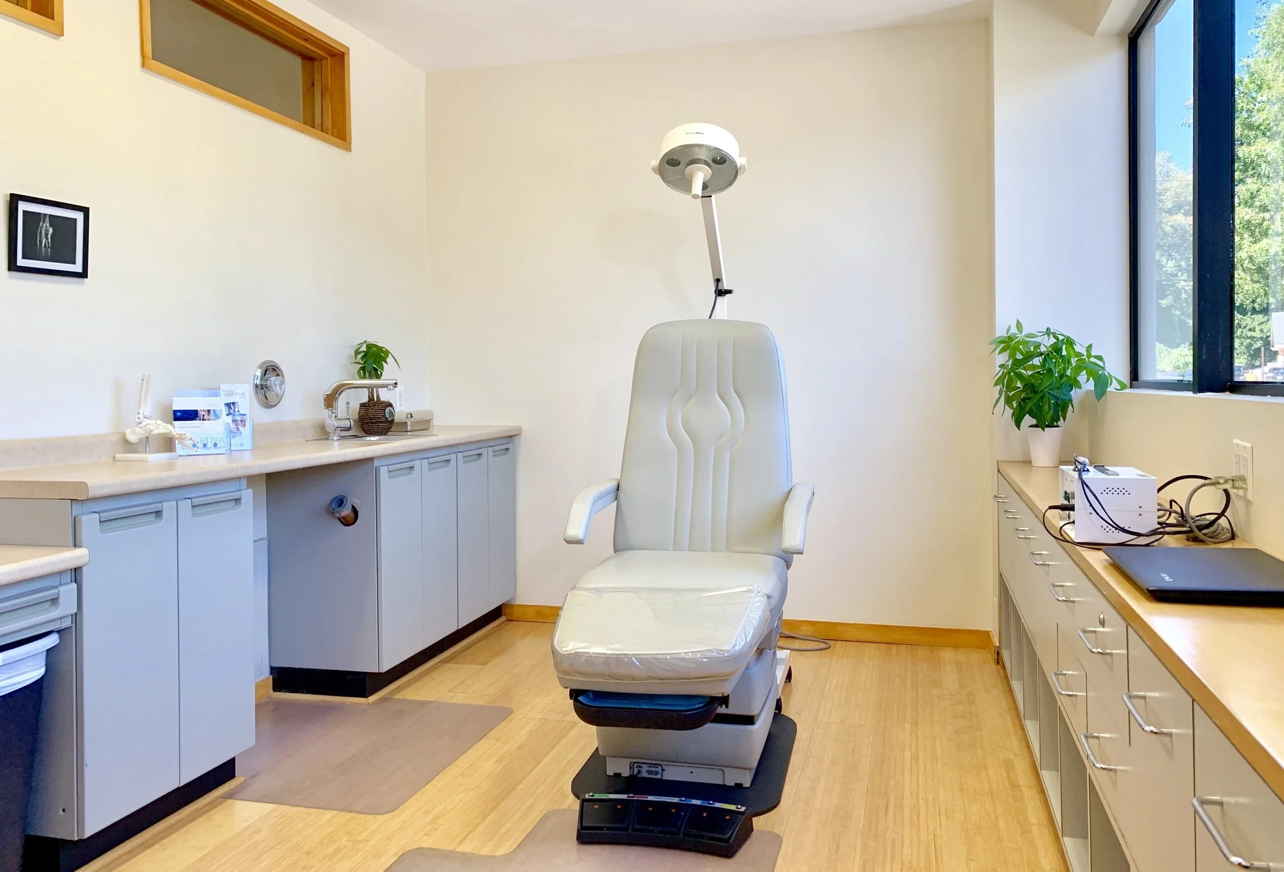 River Podiatry examination room