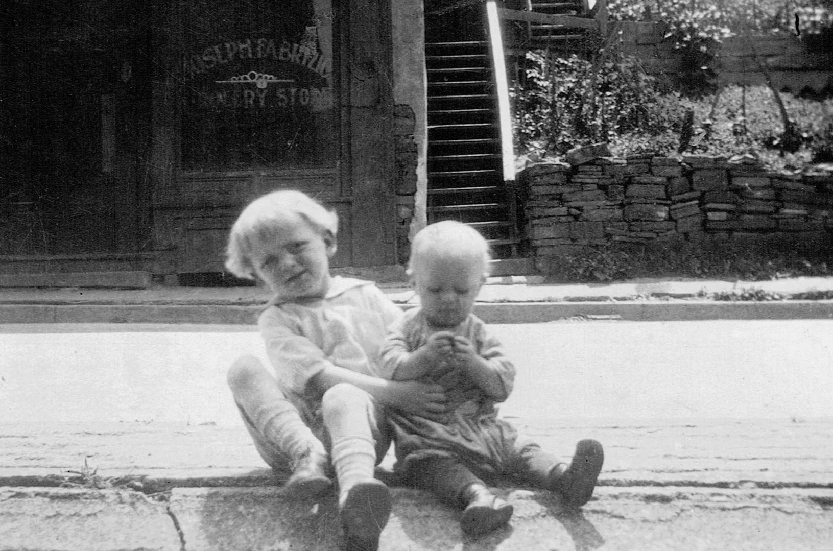 William and his older brother, Jared (Gerald), in Pennsylvania.